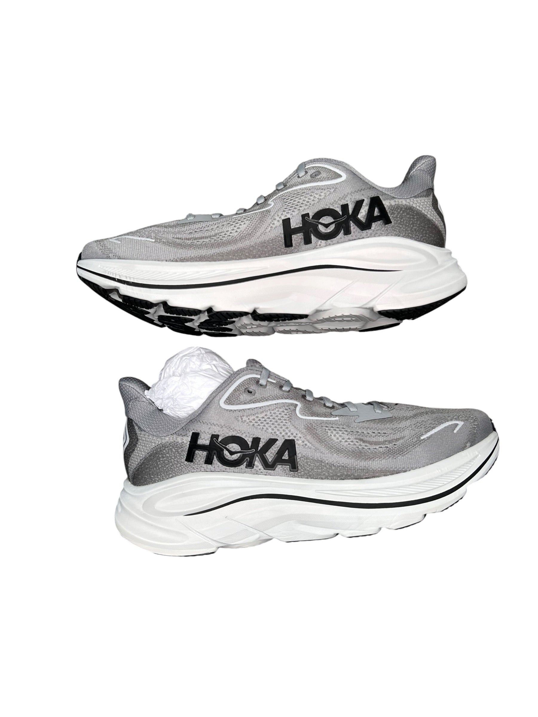Size 11 - HOKA One One Clifton 10 1162032 STLLR Stellar Grey