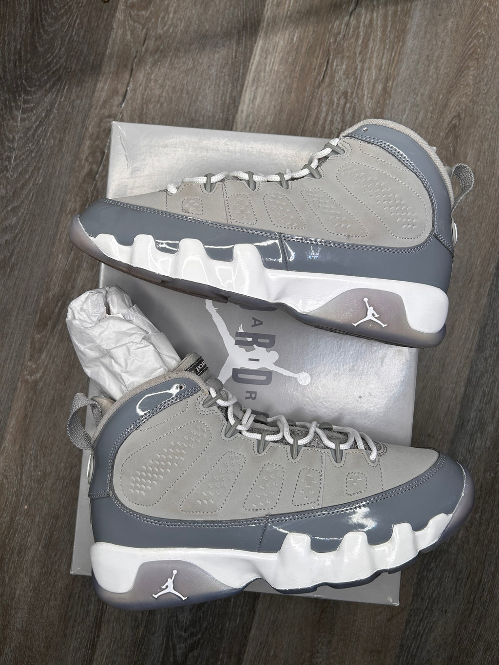 Nike air Jordan retro 9 COOL GREY (2015) size 7Y
