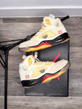 Size 7.5 - Jordan 5 SP x Off-White Mid Sail (2020)