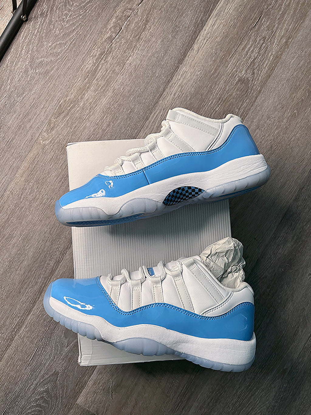 Size 7Y - Jordan 11 Retro Low University Blue (2026) FV5104-100