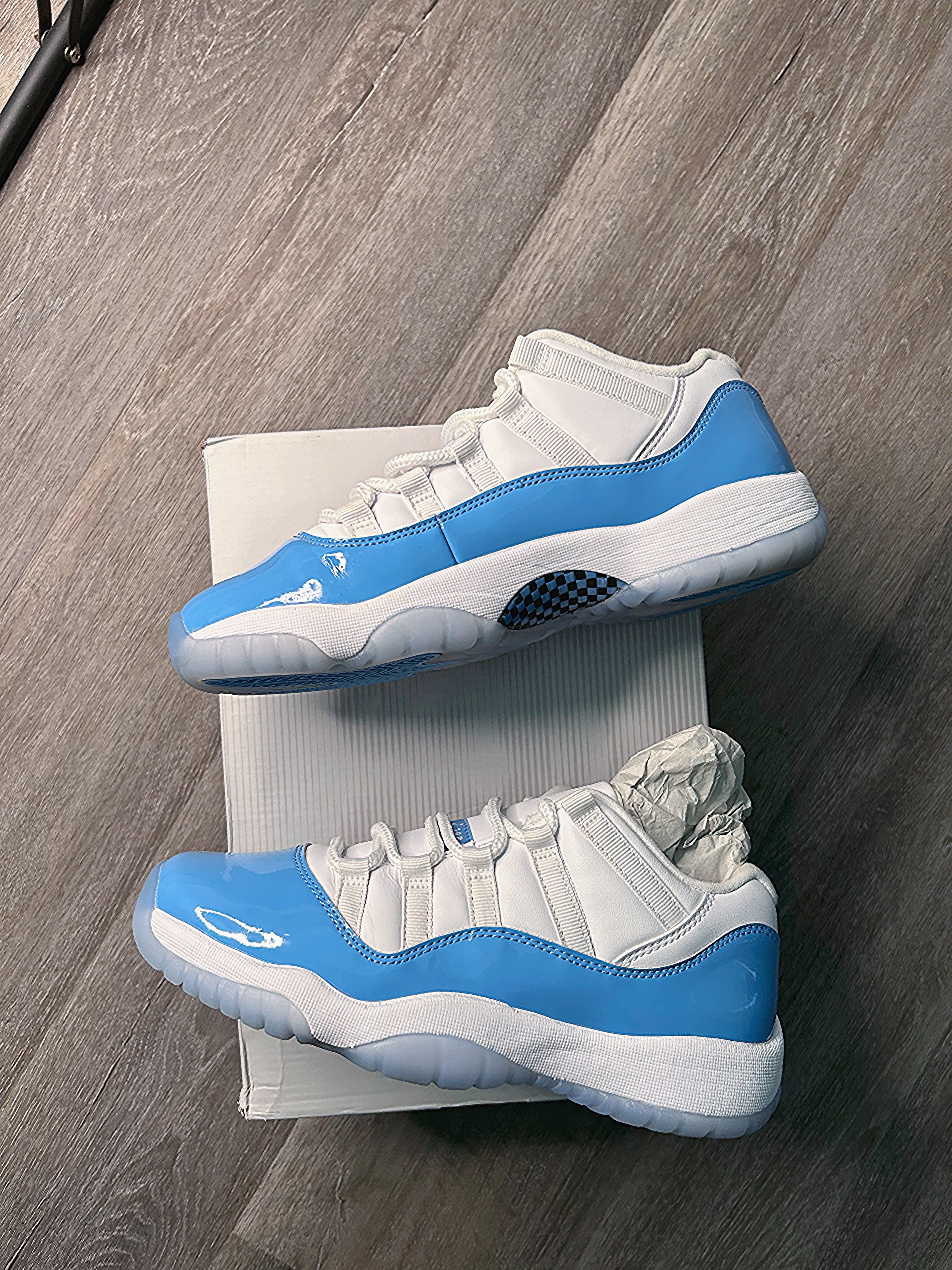 Size 7Y - Jordan 11 Retro Low University Blue (2026) FV5104-100