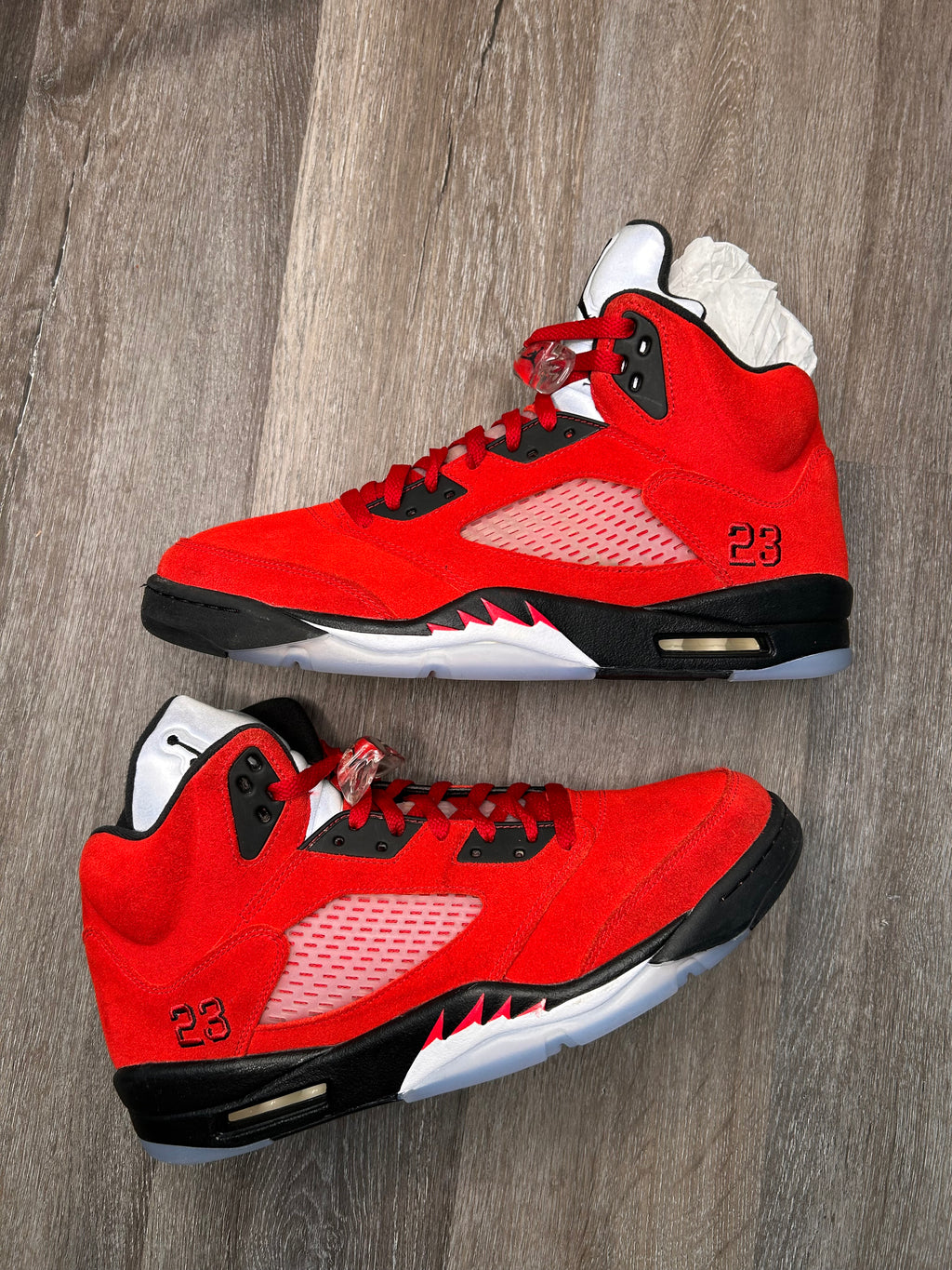 Size 13 Nike air Jordan retro 5 V Raging Bulls (2021) mens