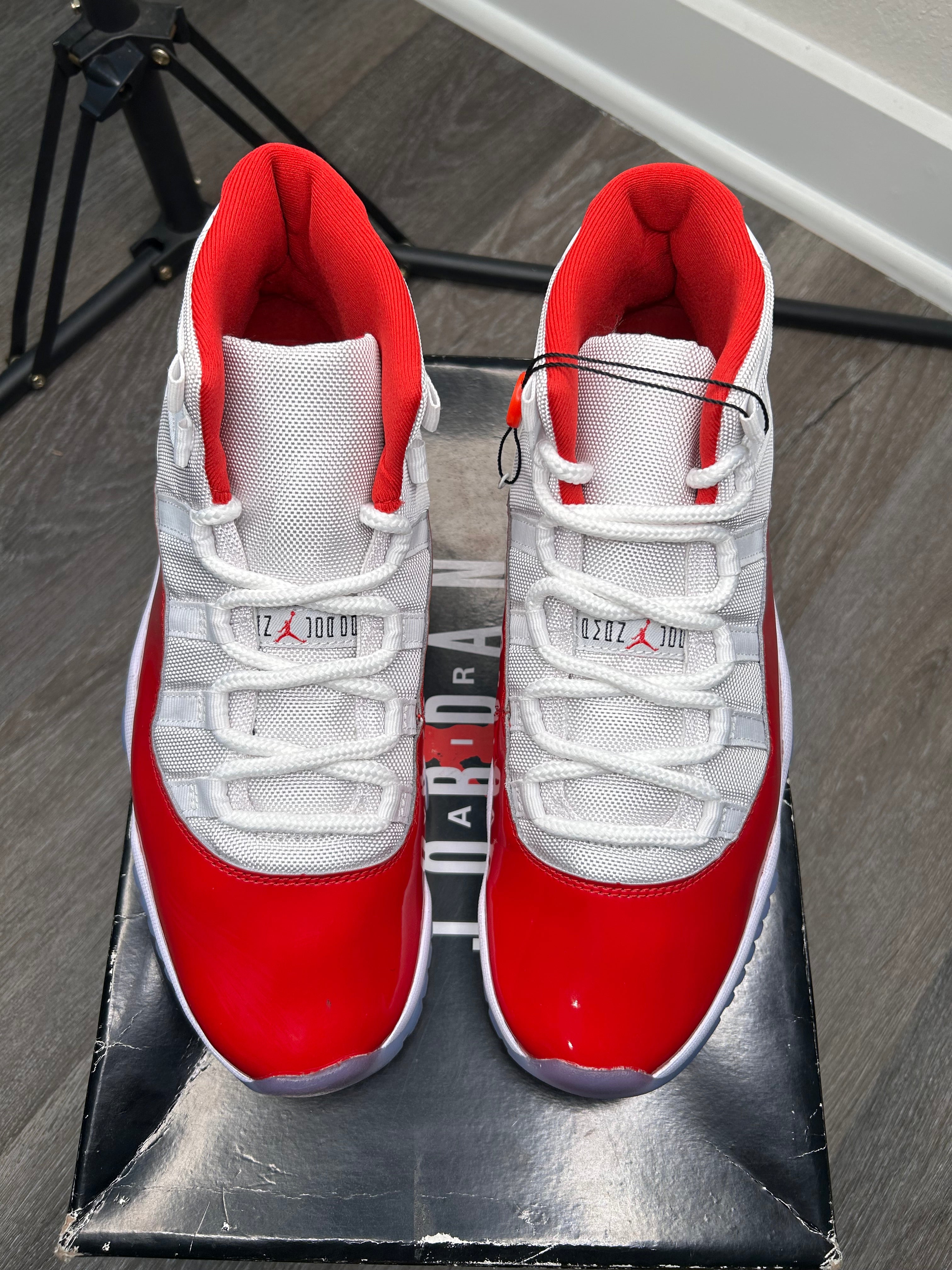 Size 10 - Jordan 11 Cherry White (2022) CT8012-116