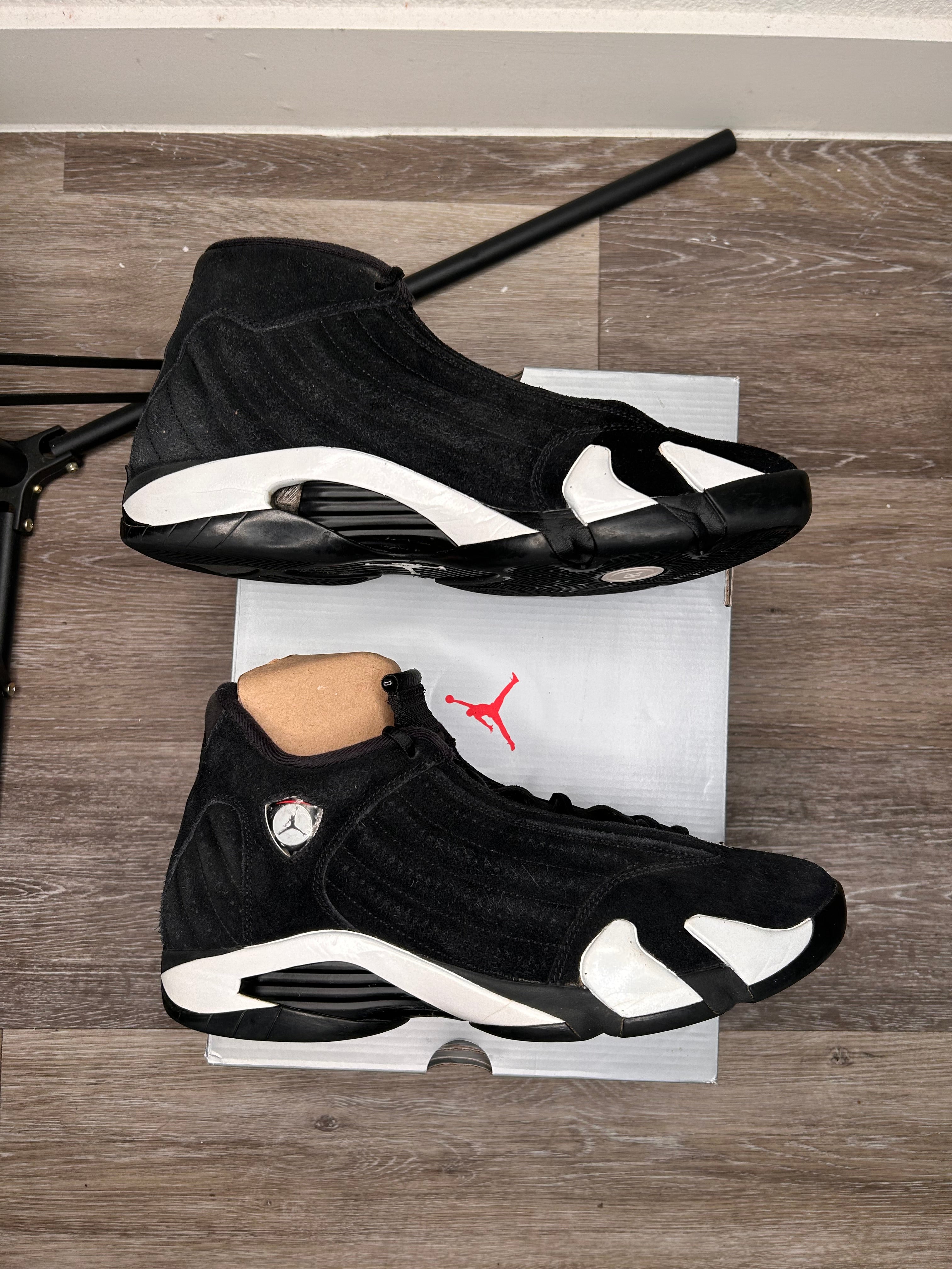 Size 11 Nike Air Retro Jordan 14 Retro Black White Panda 487471-016 (2023)