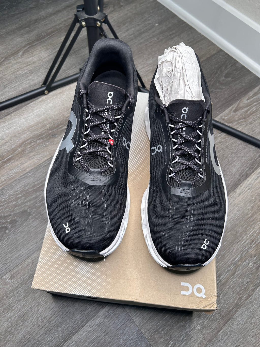 Size 10.5 - On Cloudmonster 2 Black Frost 3ME10121197 Men’s