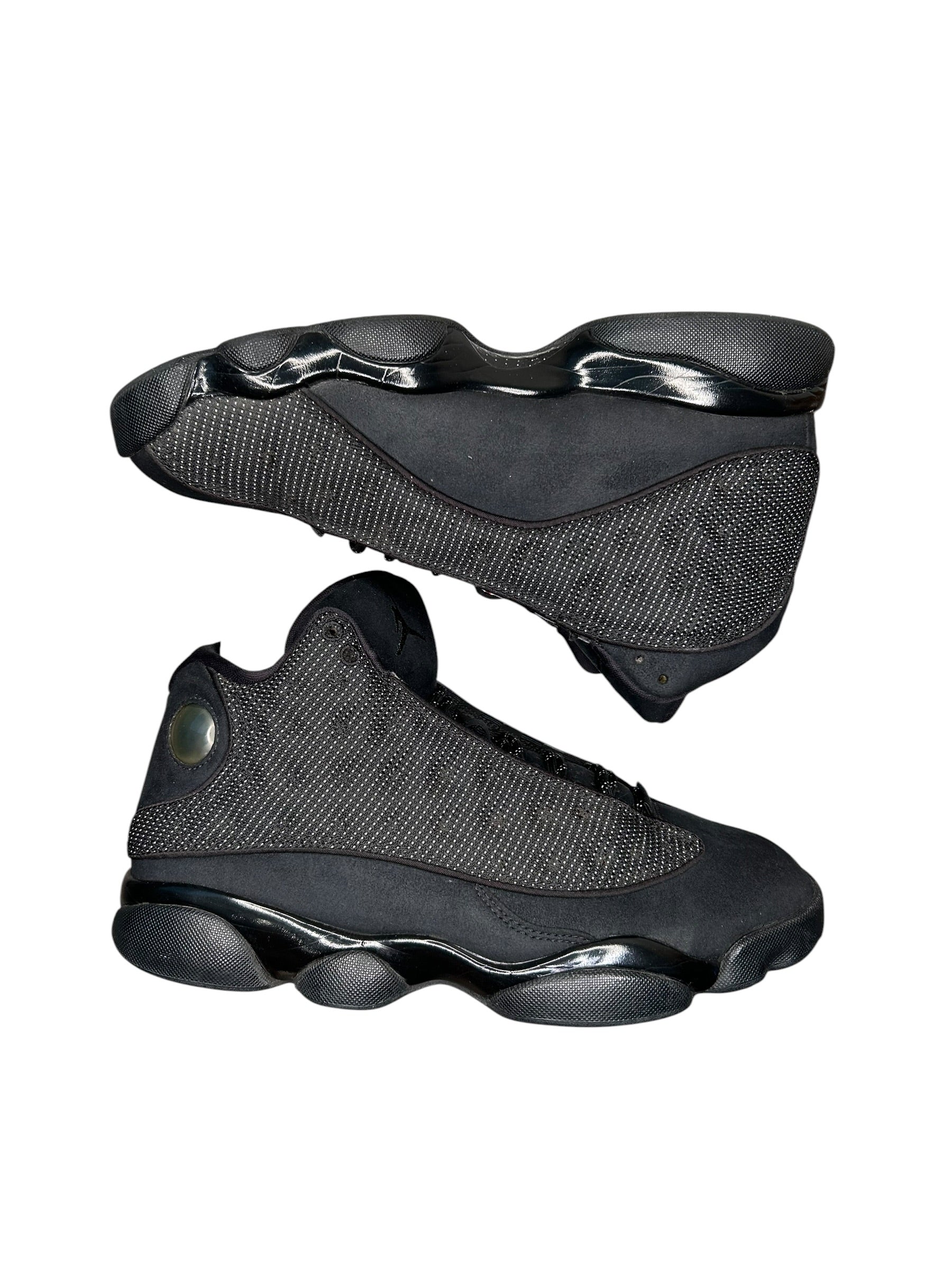 Size 8 - Jordan 13 Black Cat Black/Anthracite (2017) 414571-011