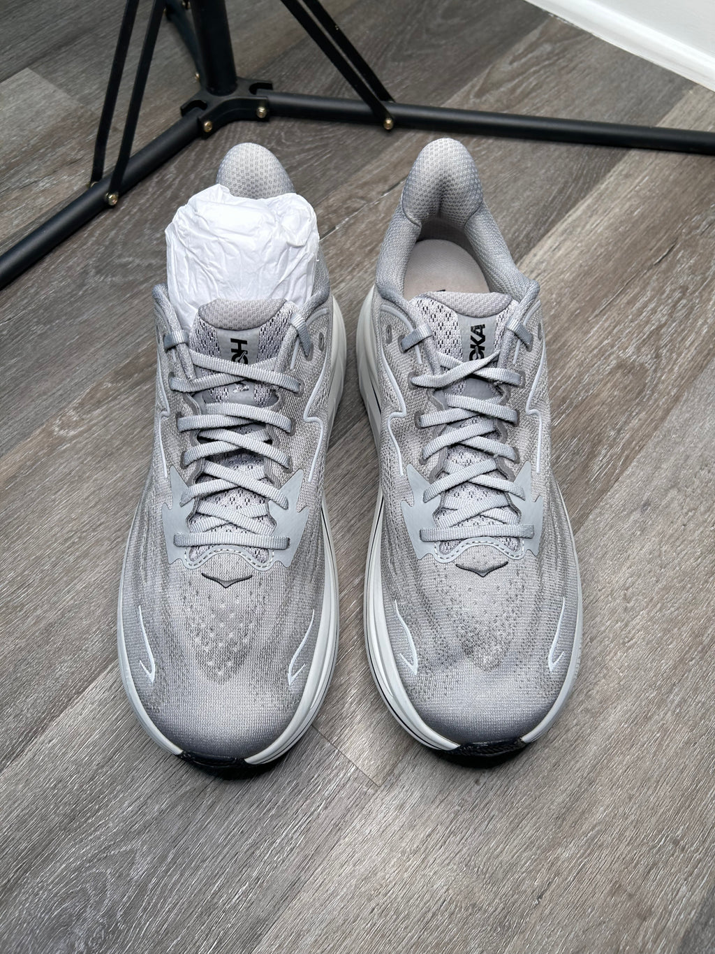 Size 11 - HOKA One One Clifton 10 1162032 STLLR Stellar Grey