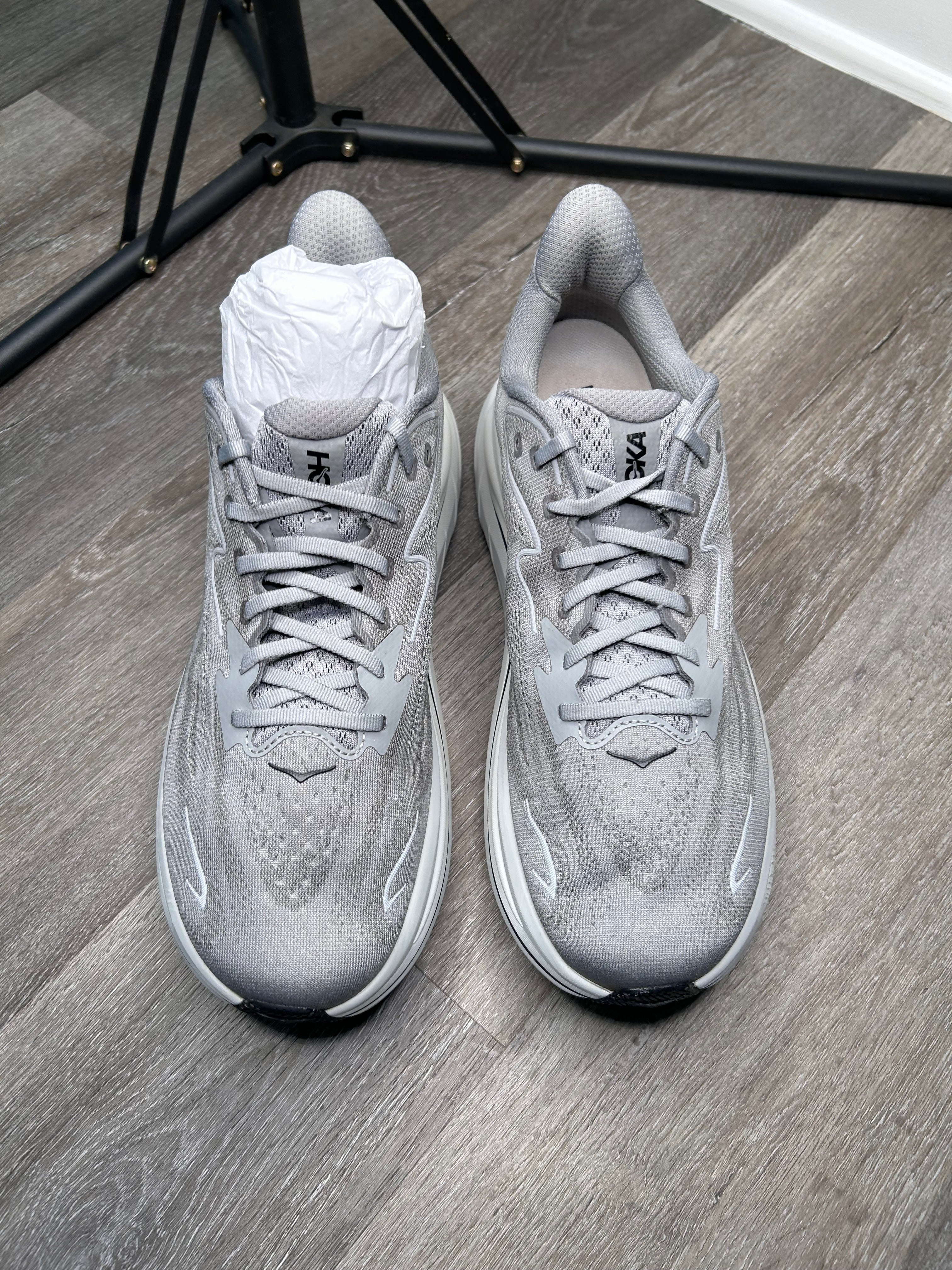 Size 11 - HOKA One One Clifton 10 1162032 STLLR Stellar Grey