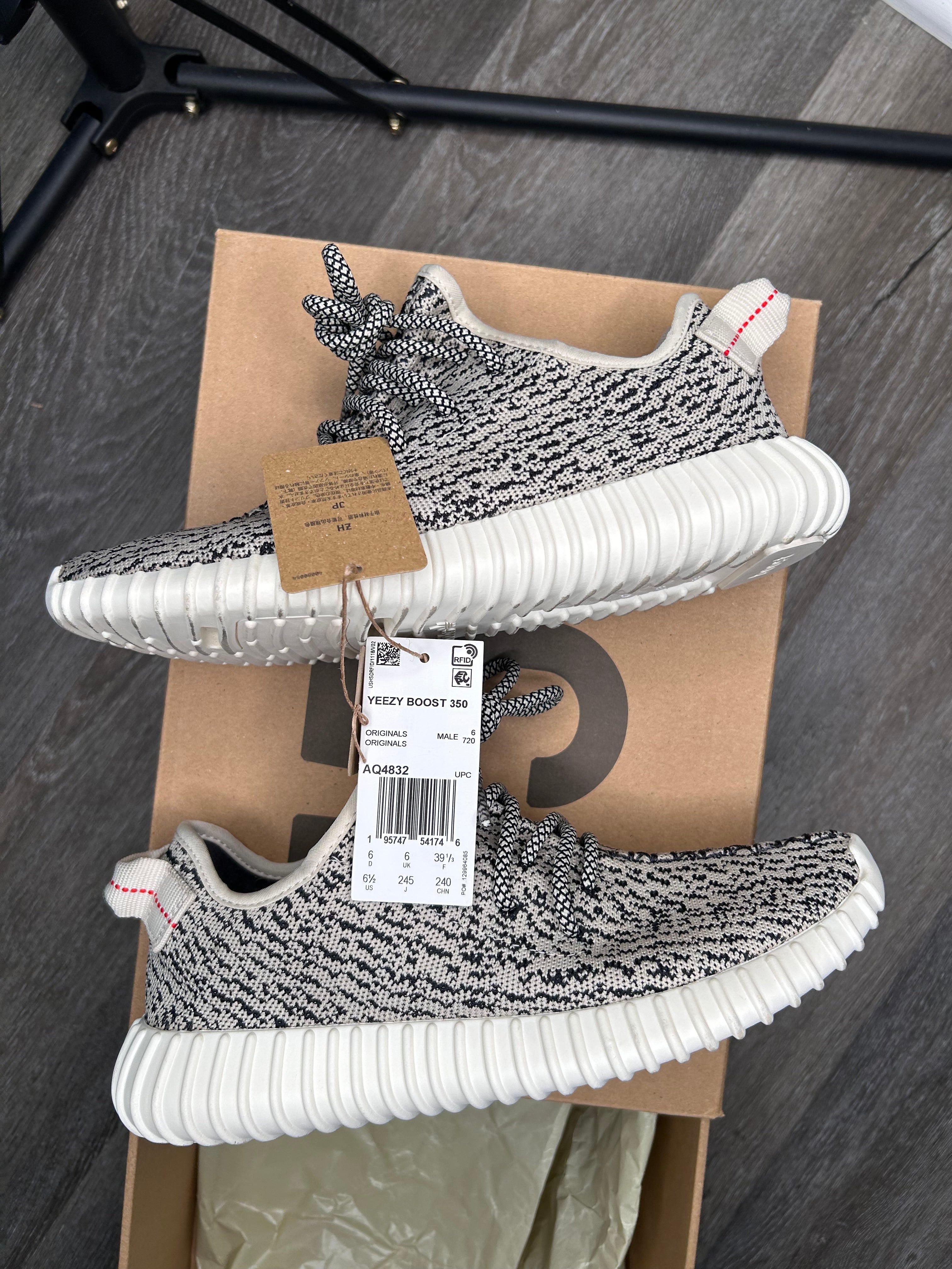 Size 6.5 - Adidas Yeezy 350 V1 Turtle Dove (2022) AQ4832