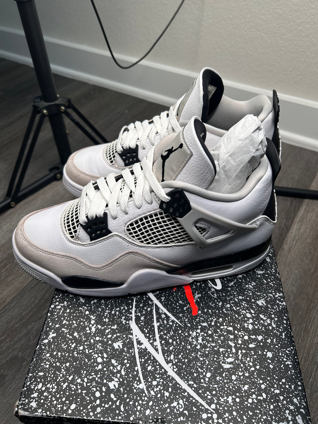 Size 8.5 - Jordan 4 Retro Military Black DH6927-111 Men's