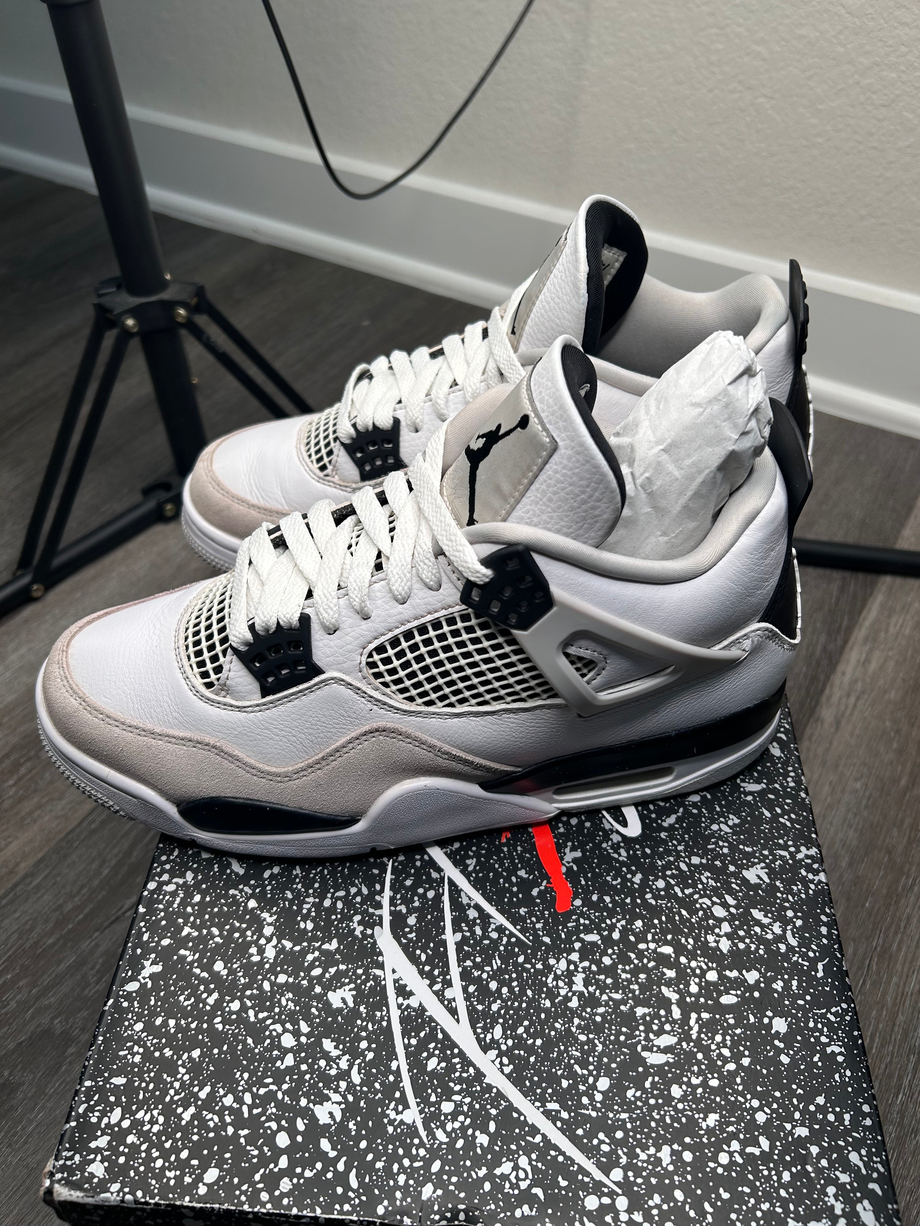 Size 8.5 - Jordan 4 Retro Military Black DH6927-111 Men's