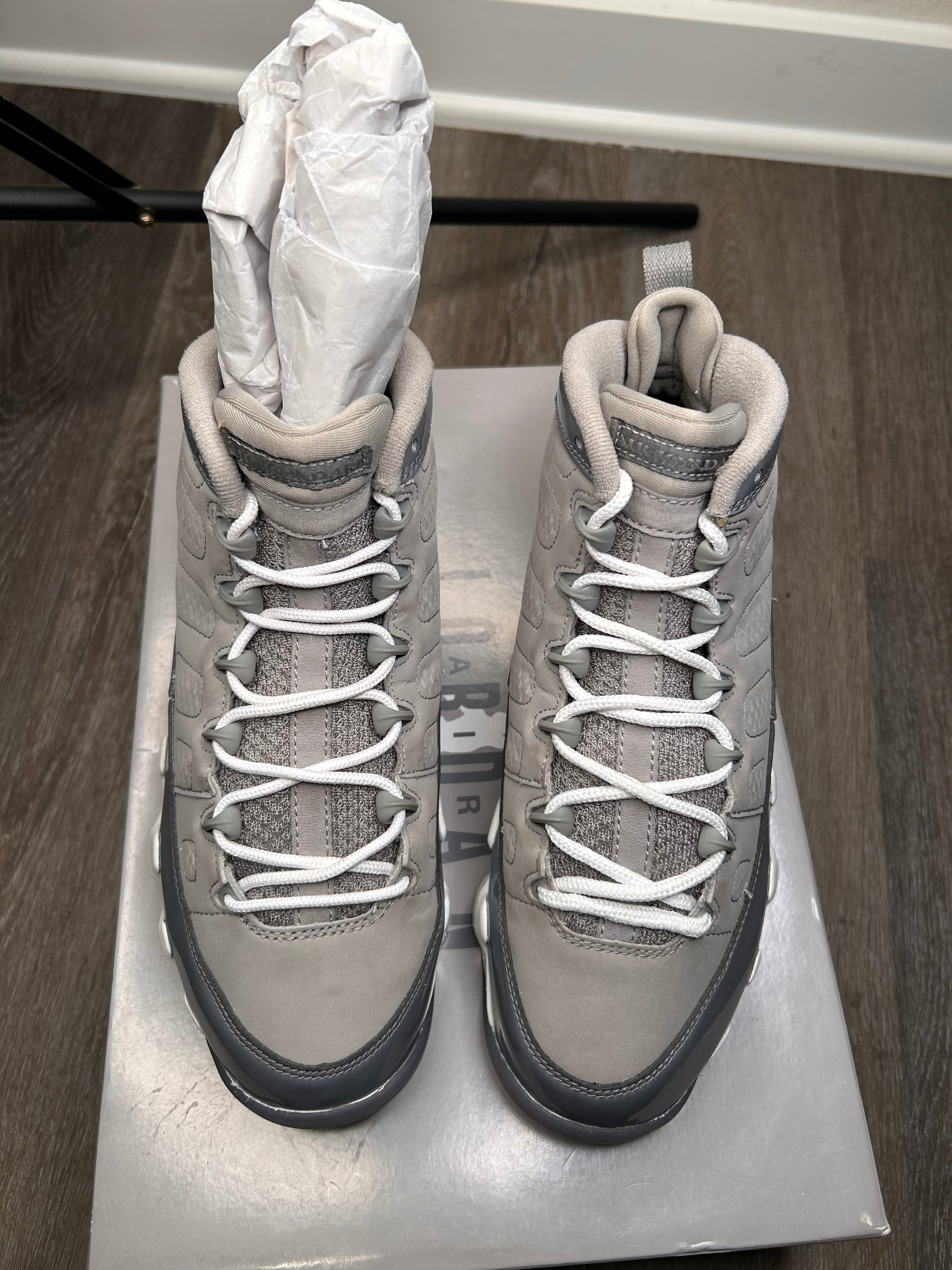 Nike air Jordan retro 9 COOL GREY (2015) size 7Y