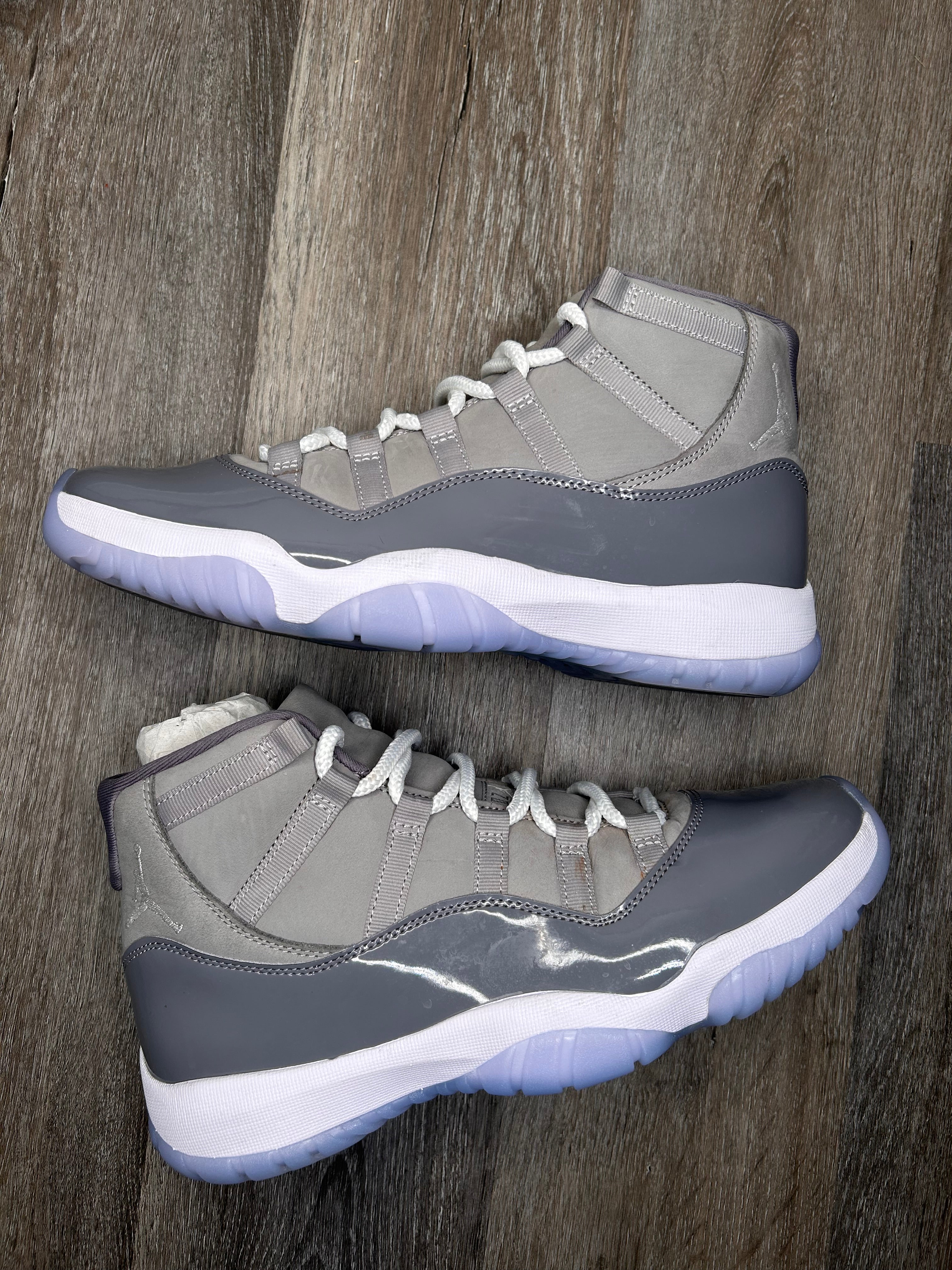 Size 10 Nike air Jordan retro 11 COOL GREY (2021)