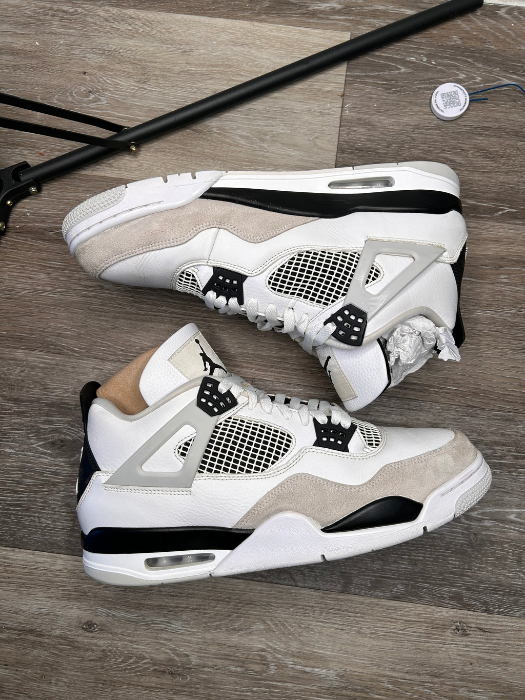 Size 14 - Air Jordan 4 Retro Mid Military Black (DH6927-111) (2024)