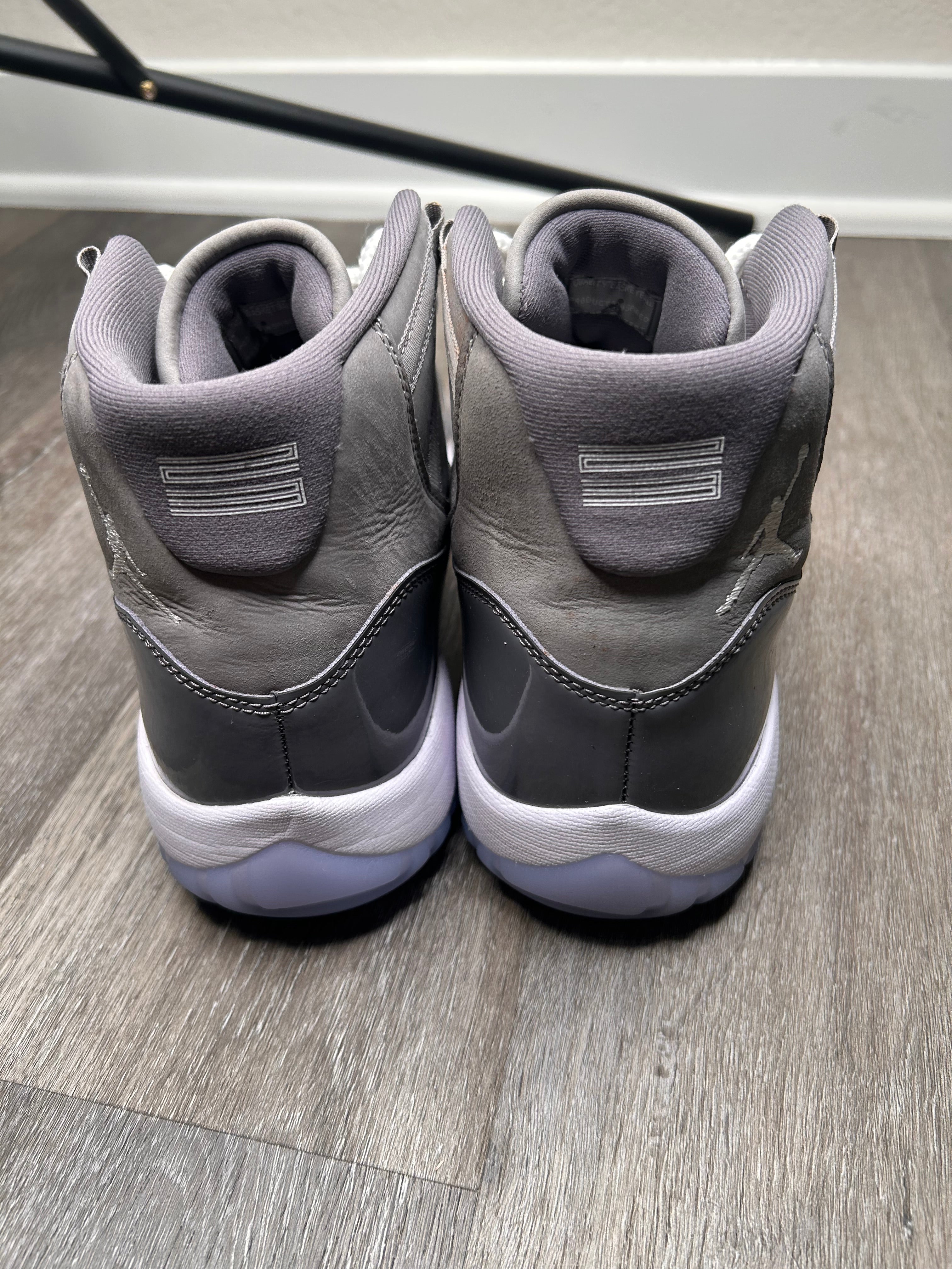 Size 10 Nike air Jordan retro 11 COOL GREY (2021)