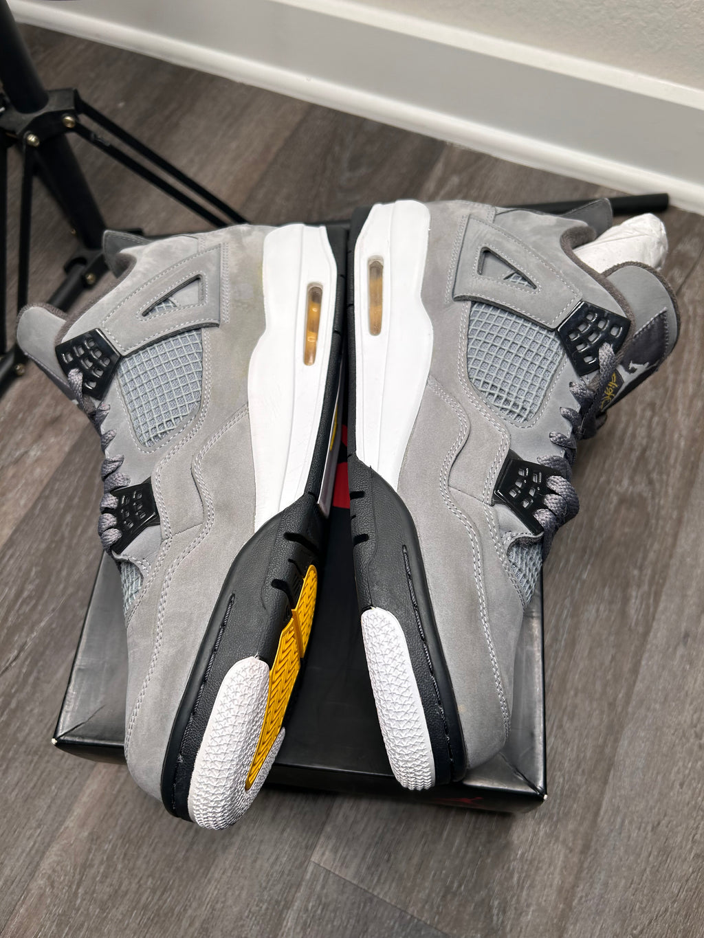 Size 13 Nike Jordan 4 Retro Cool Grey 2019 308497-007 Men’s