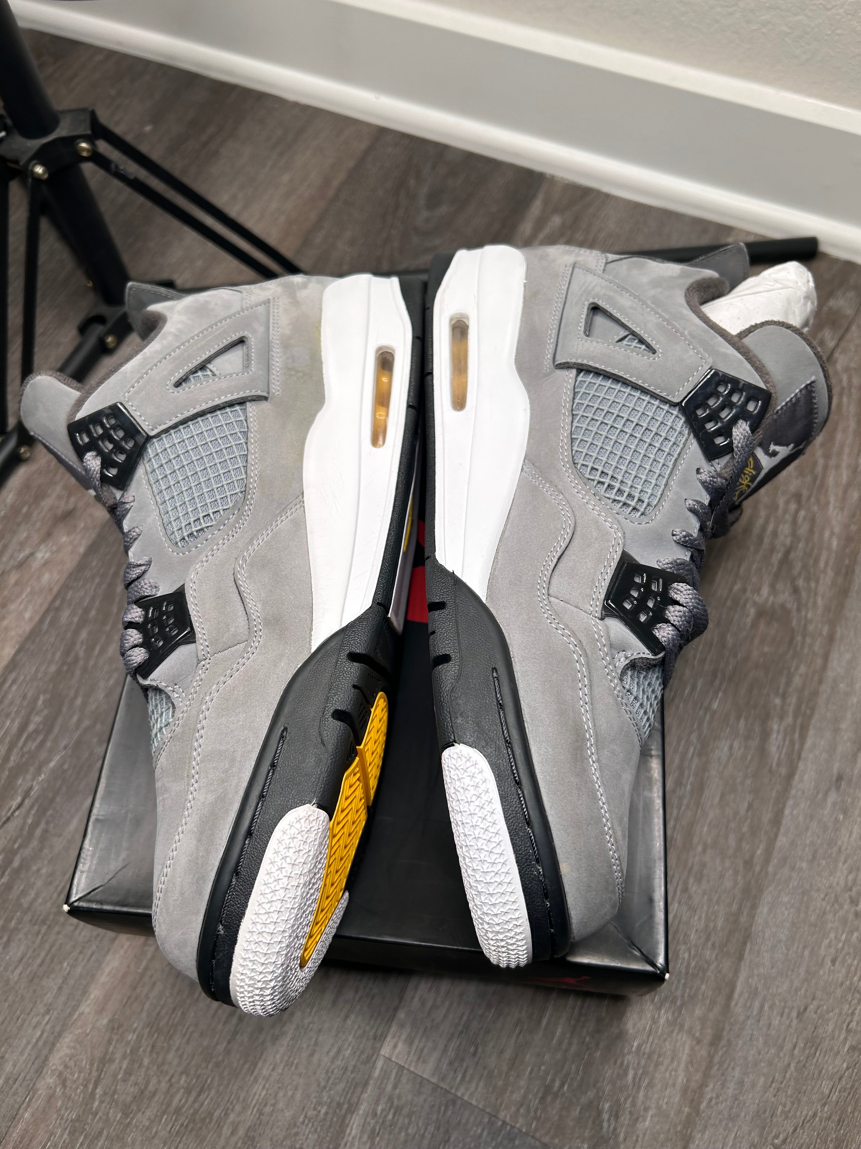 Size 13 Nike Jordan 4 Retro Cool Grey 2019 308497-007 Men’s