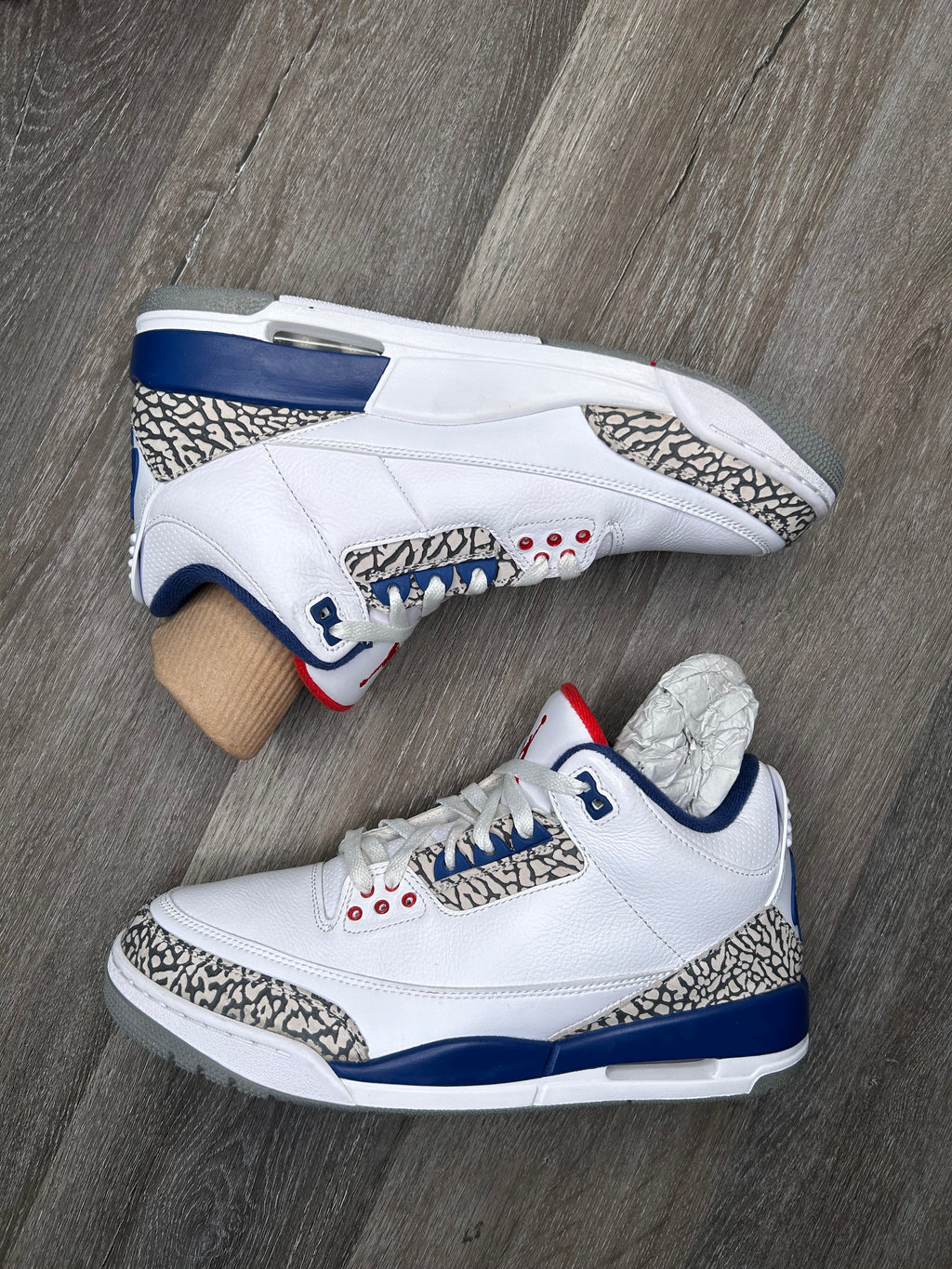 Size 10.5 - Jordan 3 Retro True Blue (2016) 854262-106