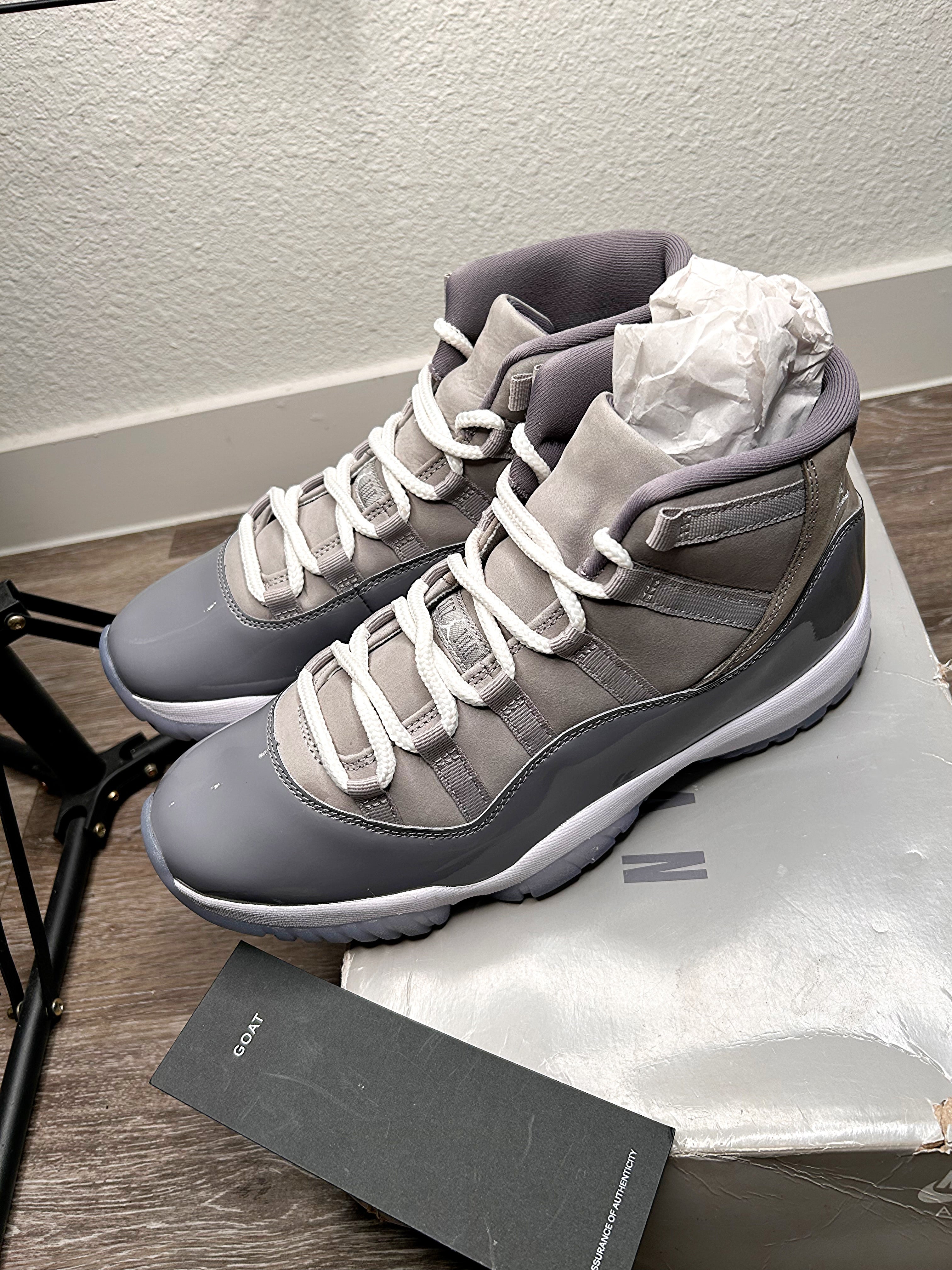 Nike Air Jordan 11 Retro ‘Cool Grey’ (2021) Men’s Size 9