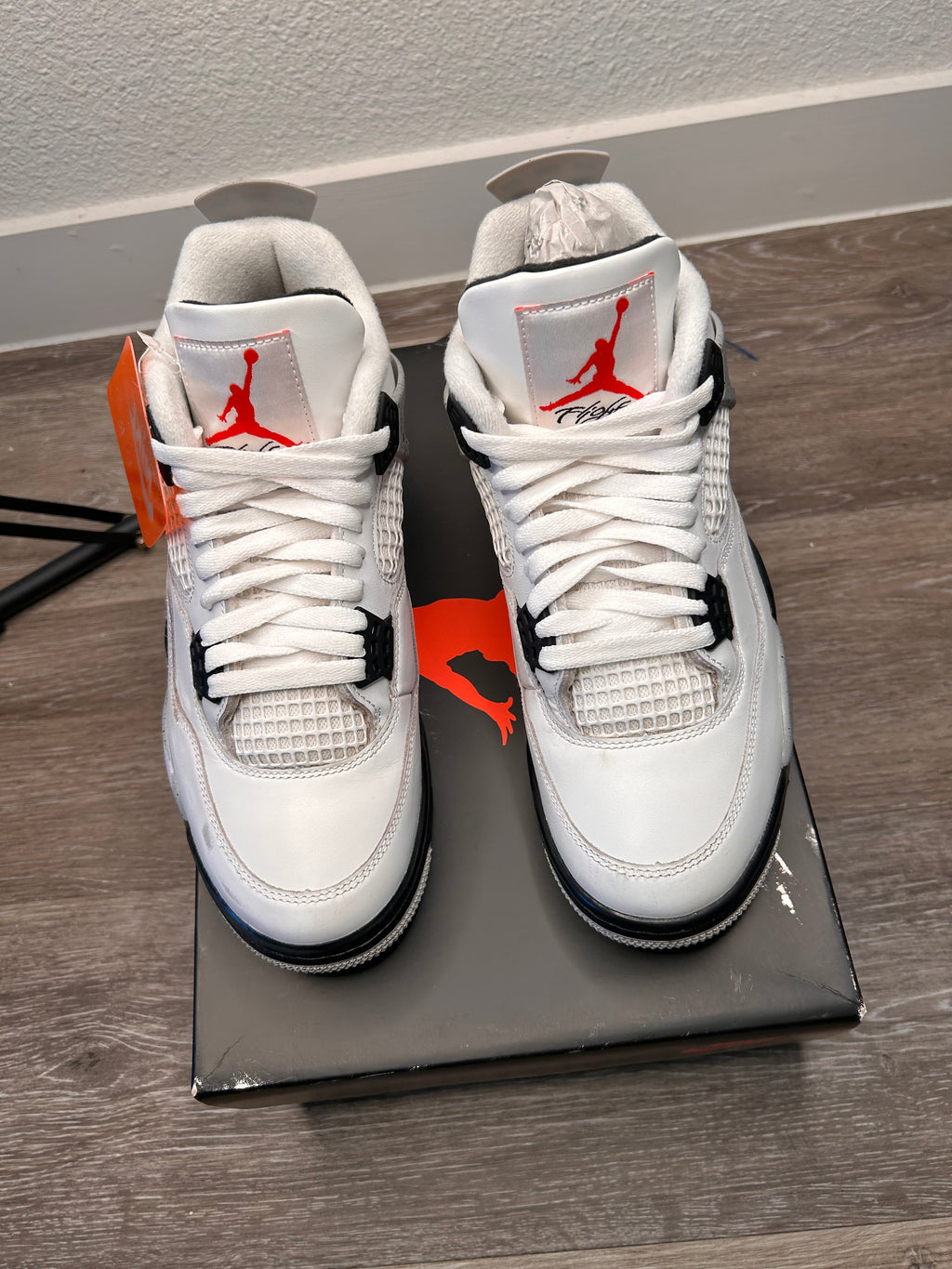 Nike Air Retro Jordan 4 Retro White Cement Og (2025) Size 8.5 Mens