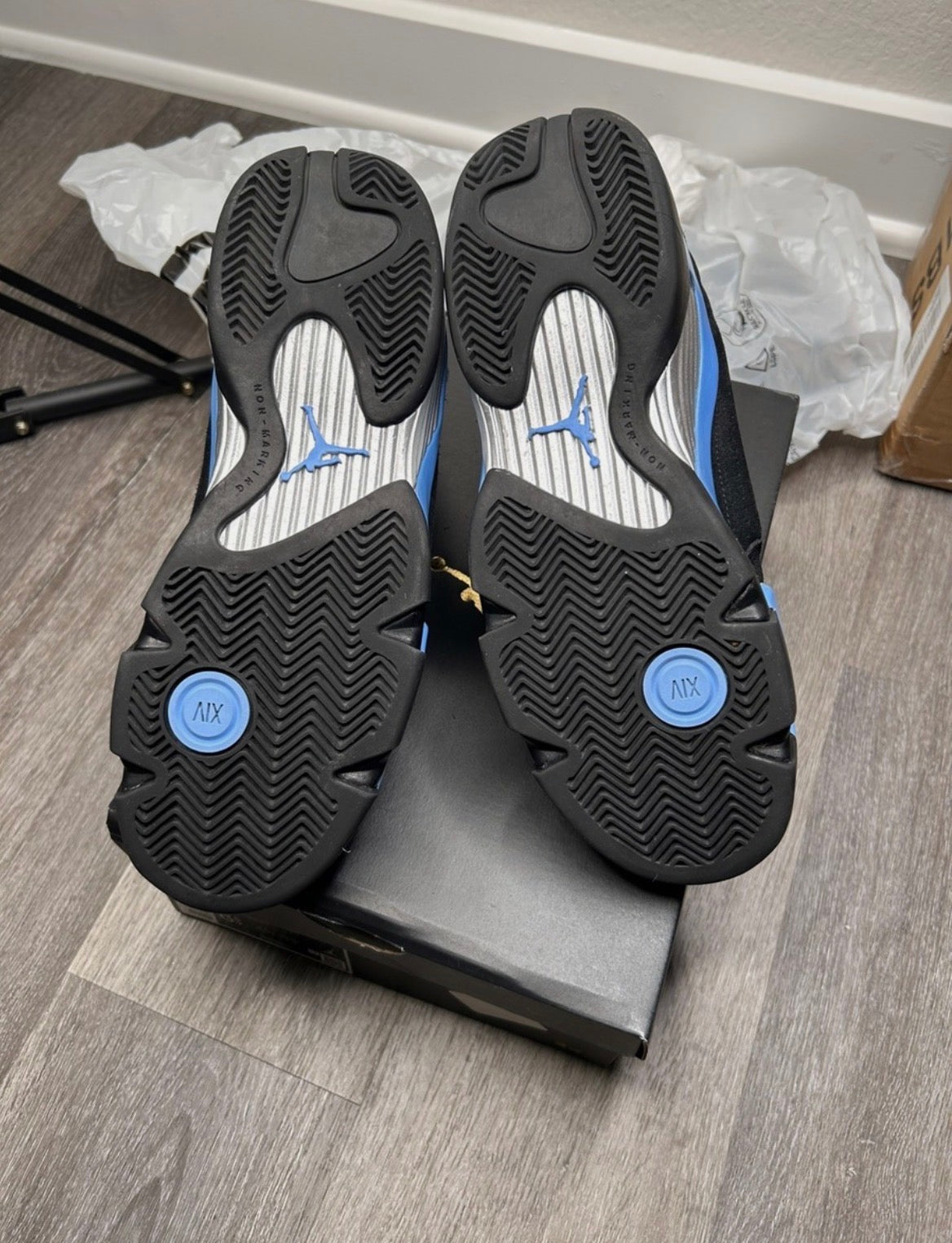 Size 6.5Y - Jordan 14 University Blue (2026) 487471-007