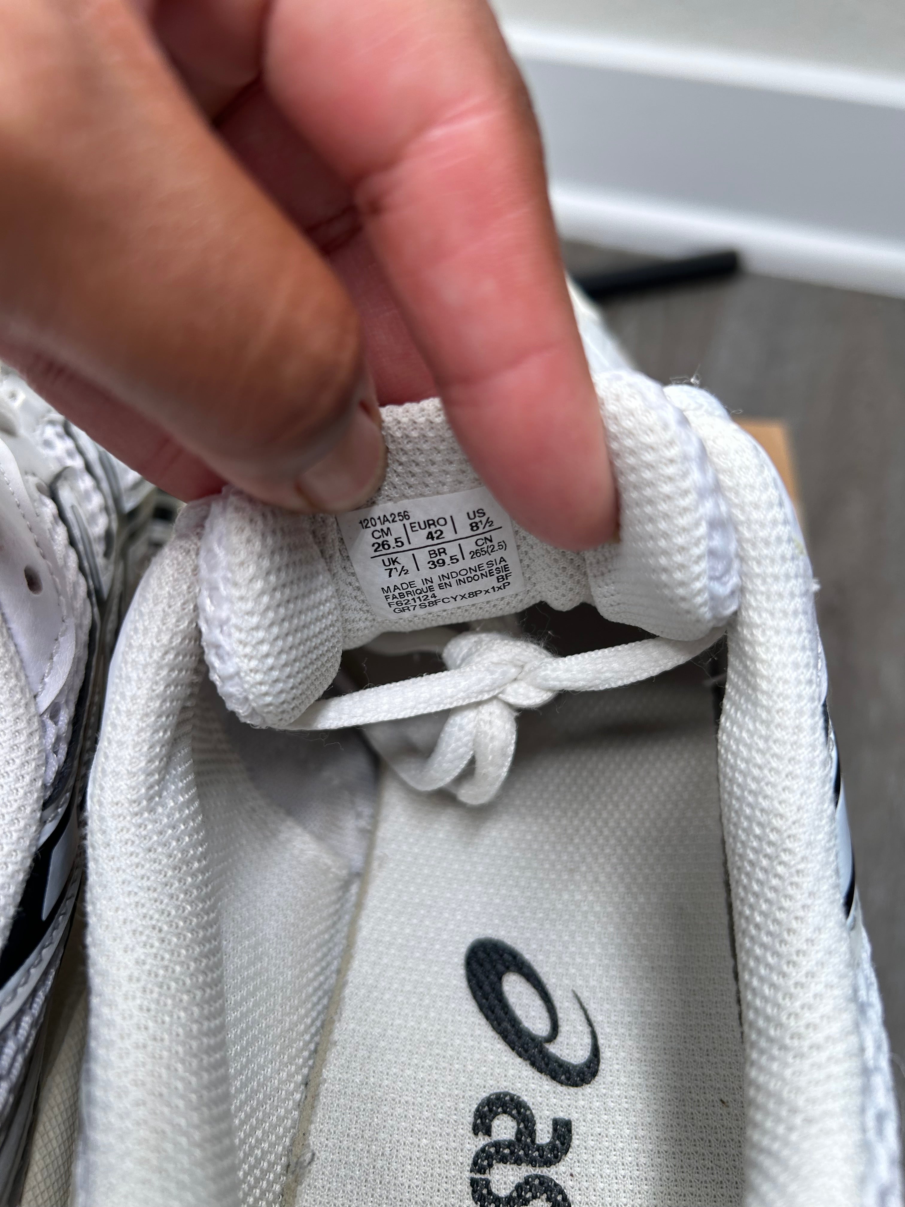 Size 8.5 - ASICS Gel-1130 White Clay Canyon 1201A256-113