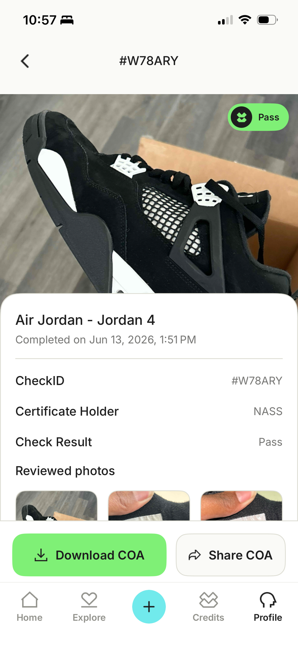 Size 10.5 - Jordan 4 Retro White Thunder Black (2024) FQ8138-001