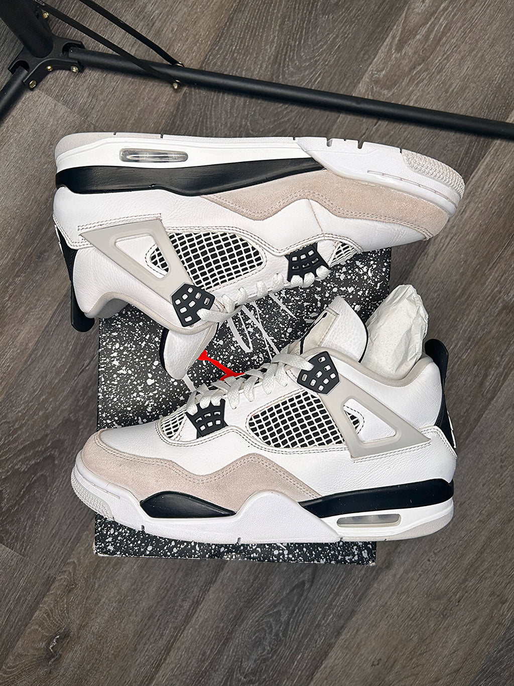 Size 8.5 - Jordan 4 Retro Military Black DH6927-111 Men's