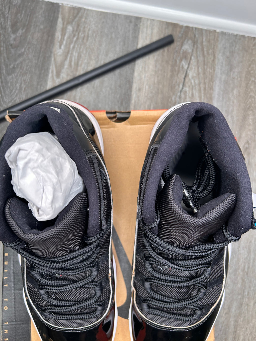 Size 12 Nike air Jordan retro 11 BRED (2019) men’s