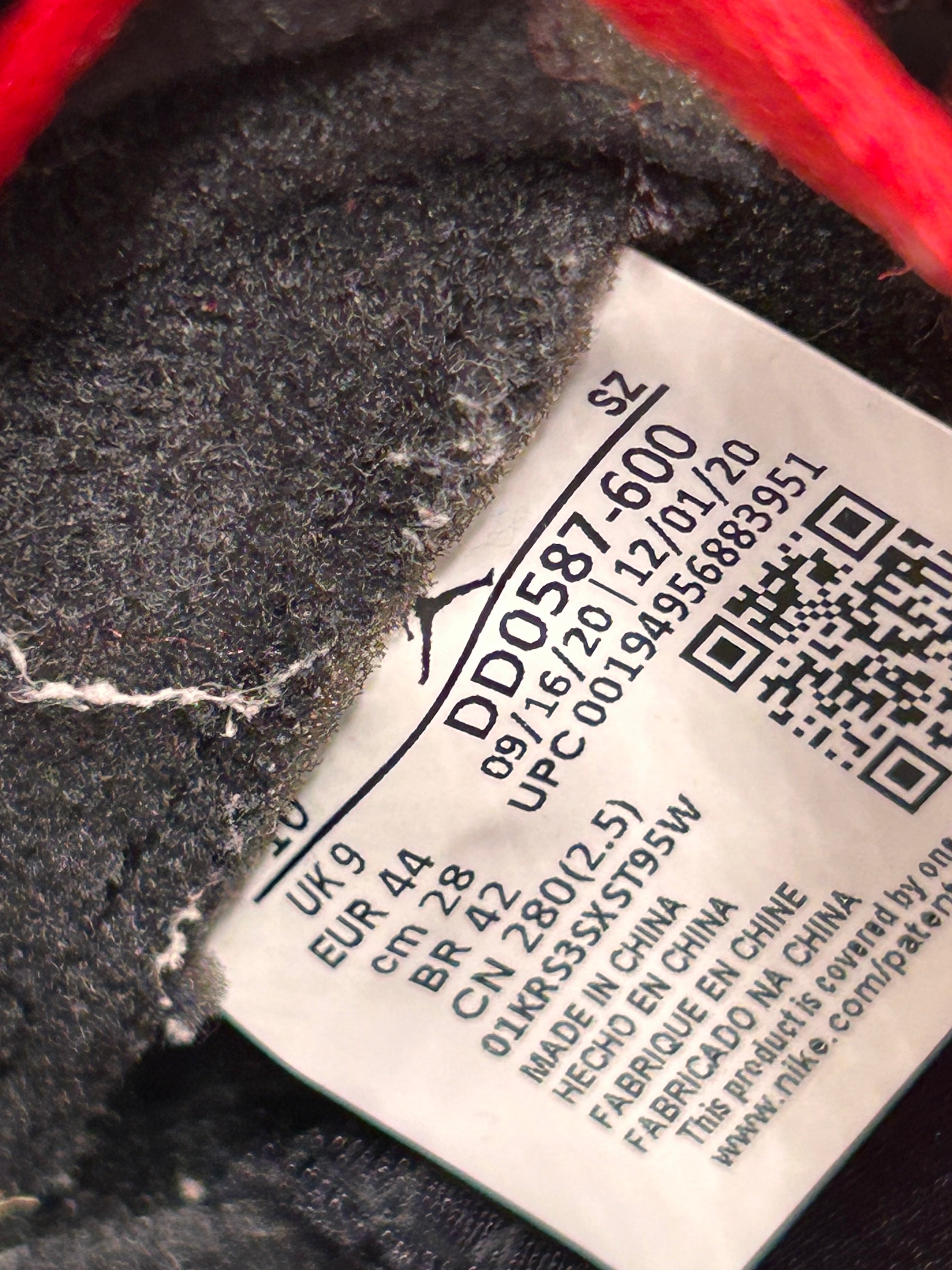 Nike Air Jordan 5 Retro Raging Bull Red Size 10 Mens DD0587-600 (2021)