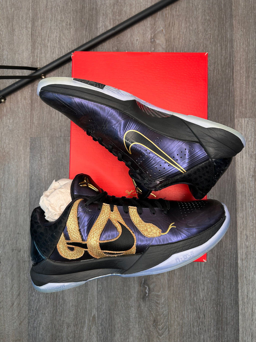 Nike Kobe 5 V eggplant size 10.5 men’s (2025)
