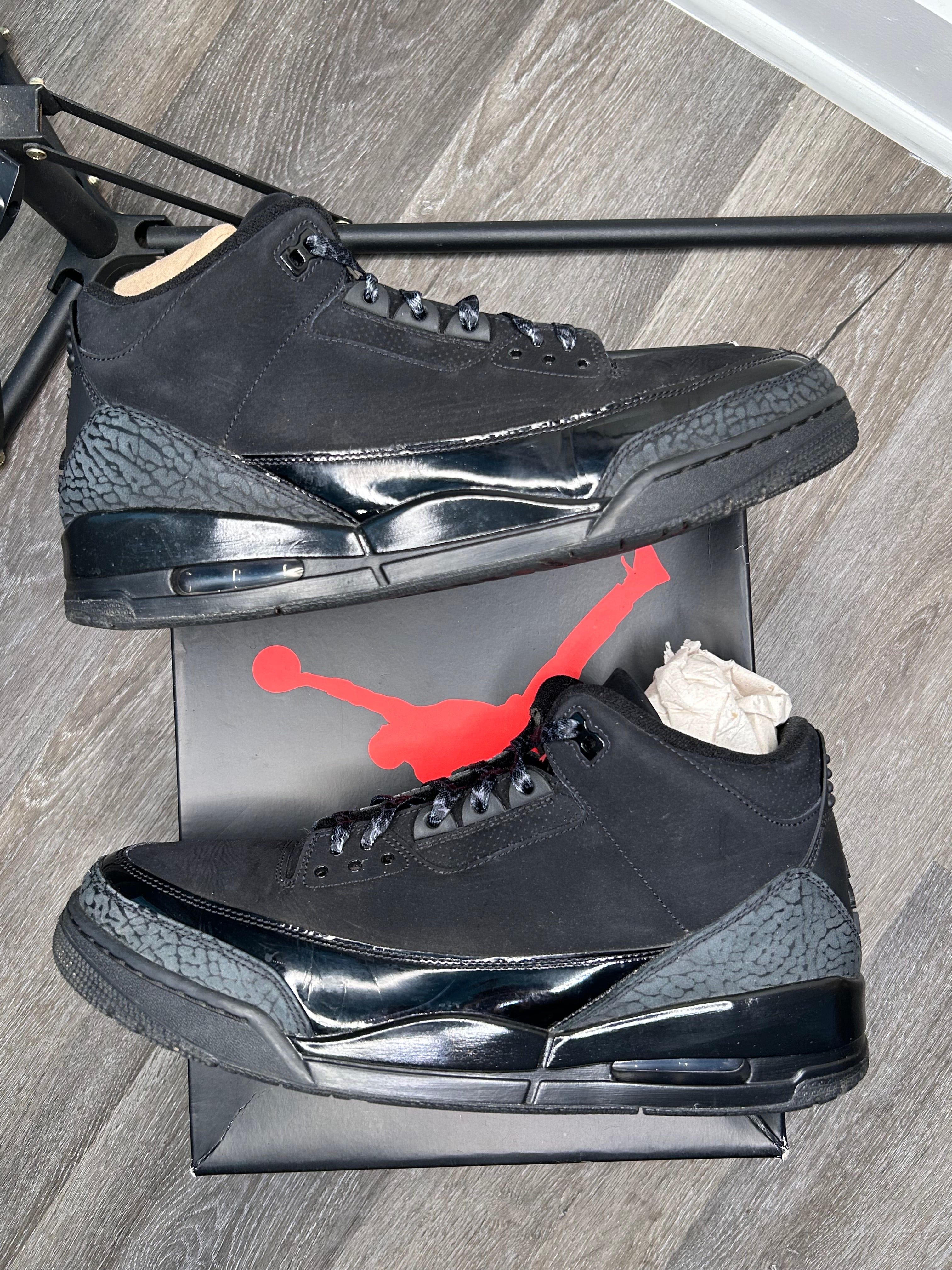 Size 13 - Jordan 3 Black Cat (2025) CT8532-001