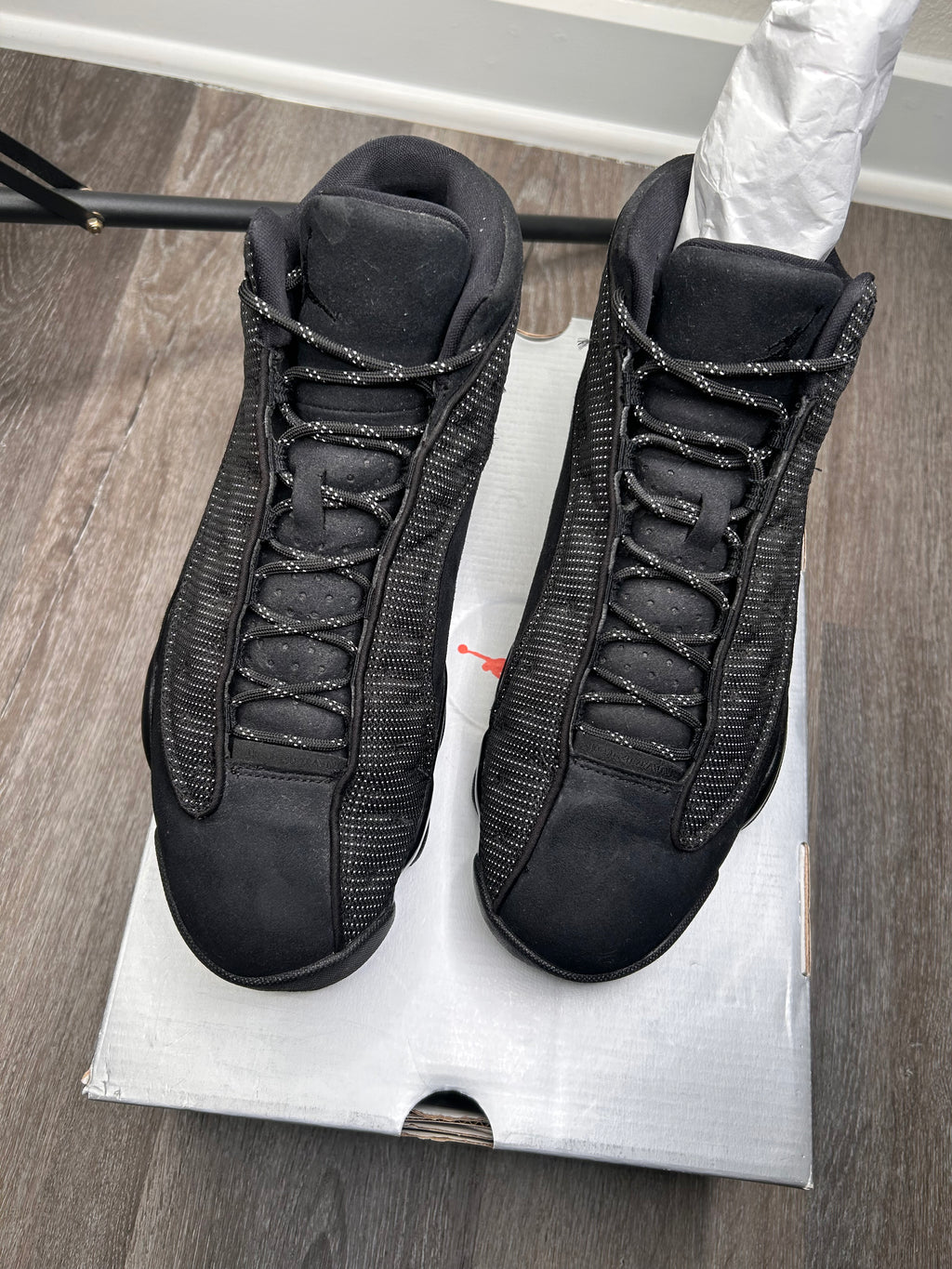 Size 10 Nike air Jordan retro 13 (2017) BLACK CAT