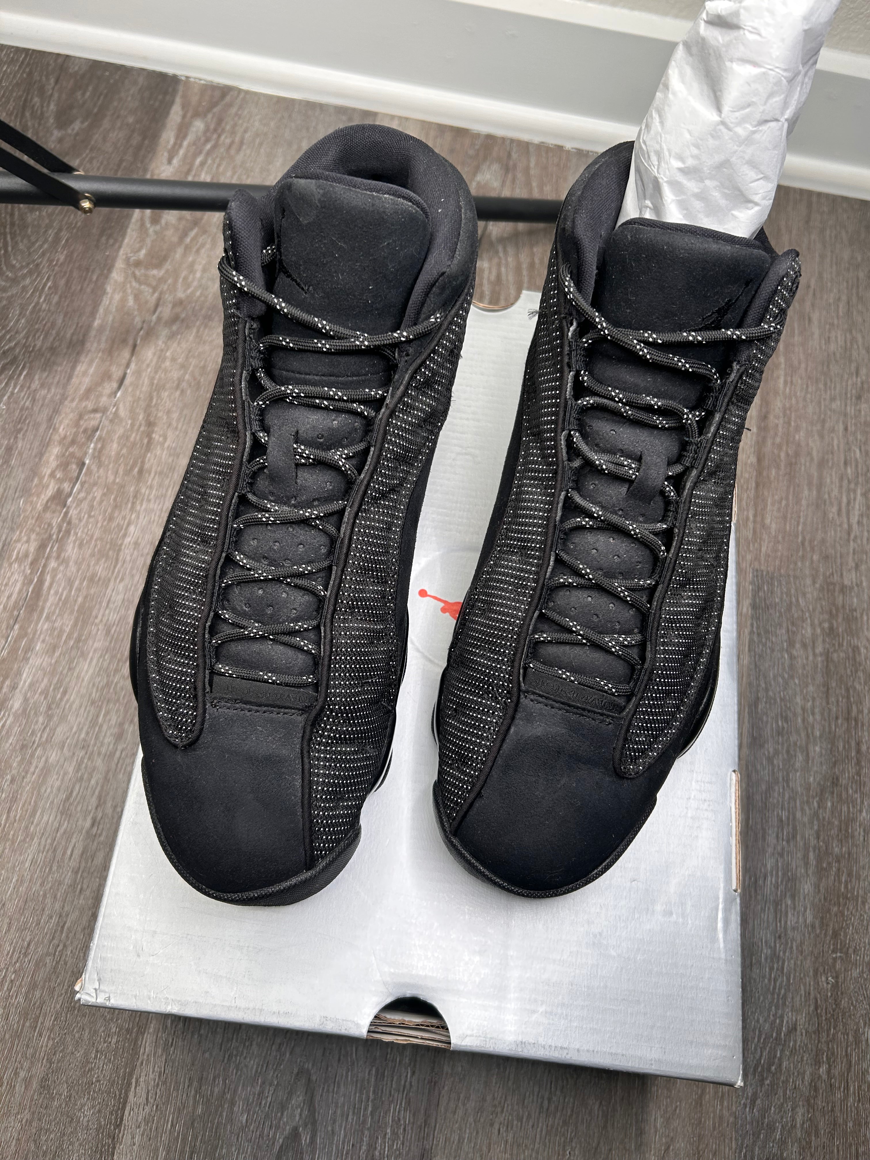 Size 10 Nike air Jordan retro 13 (2017) BLACK CAT