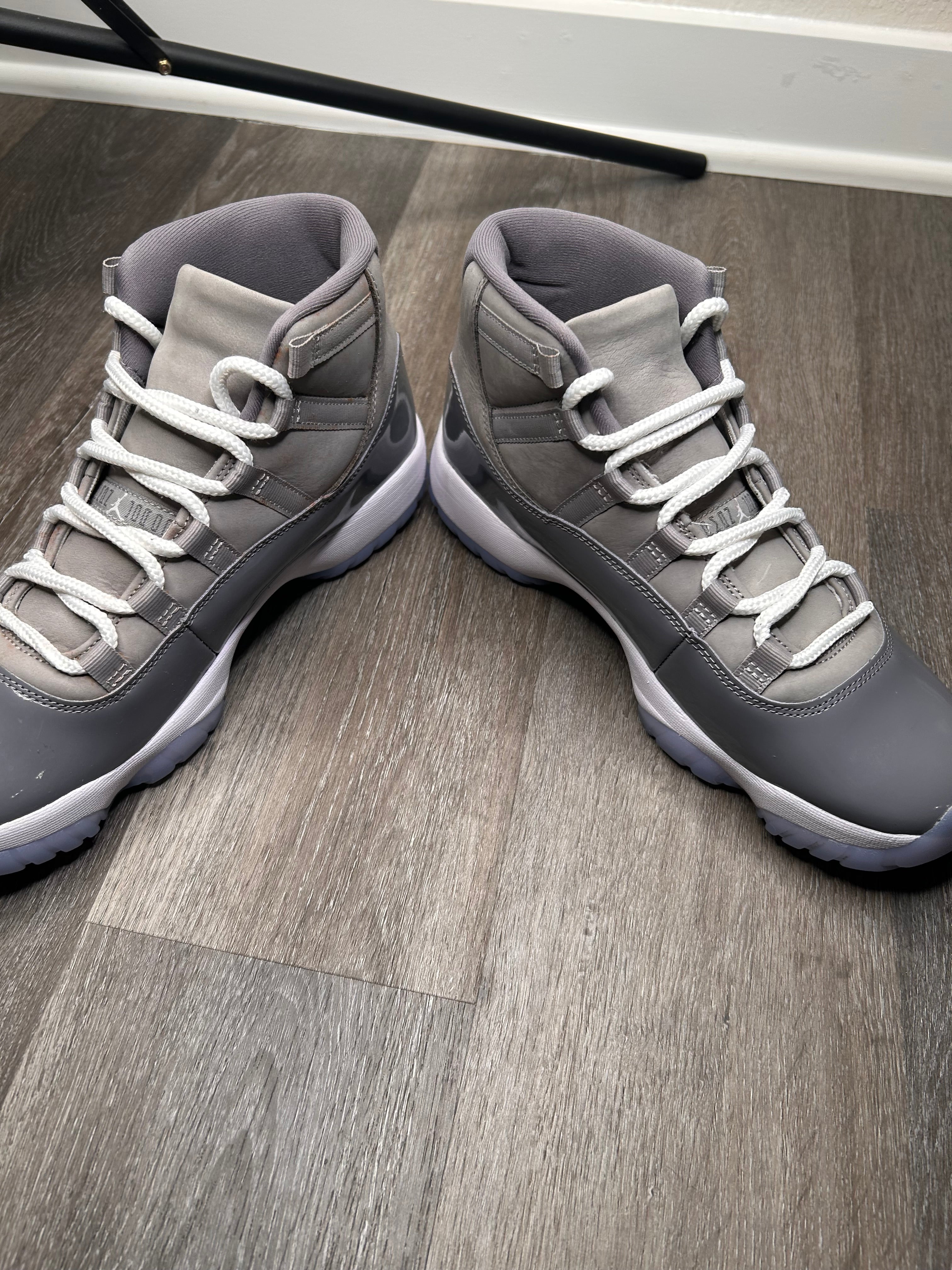 Size 10 Nike air Jordan retro 11 COOL GREY (2021)