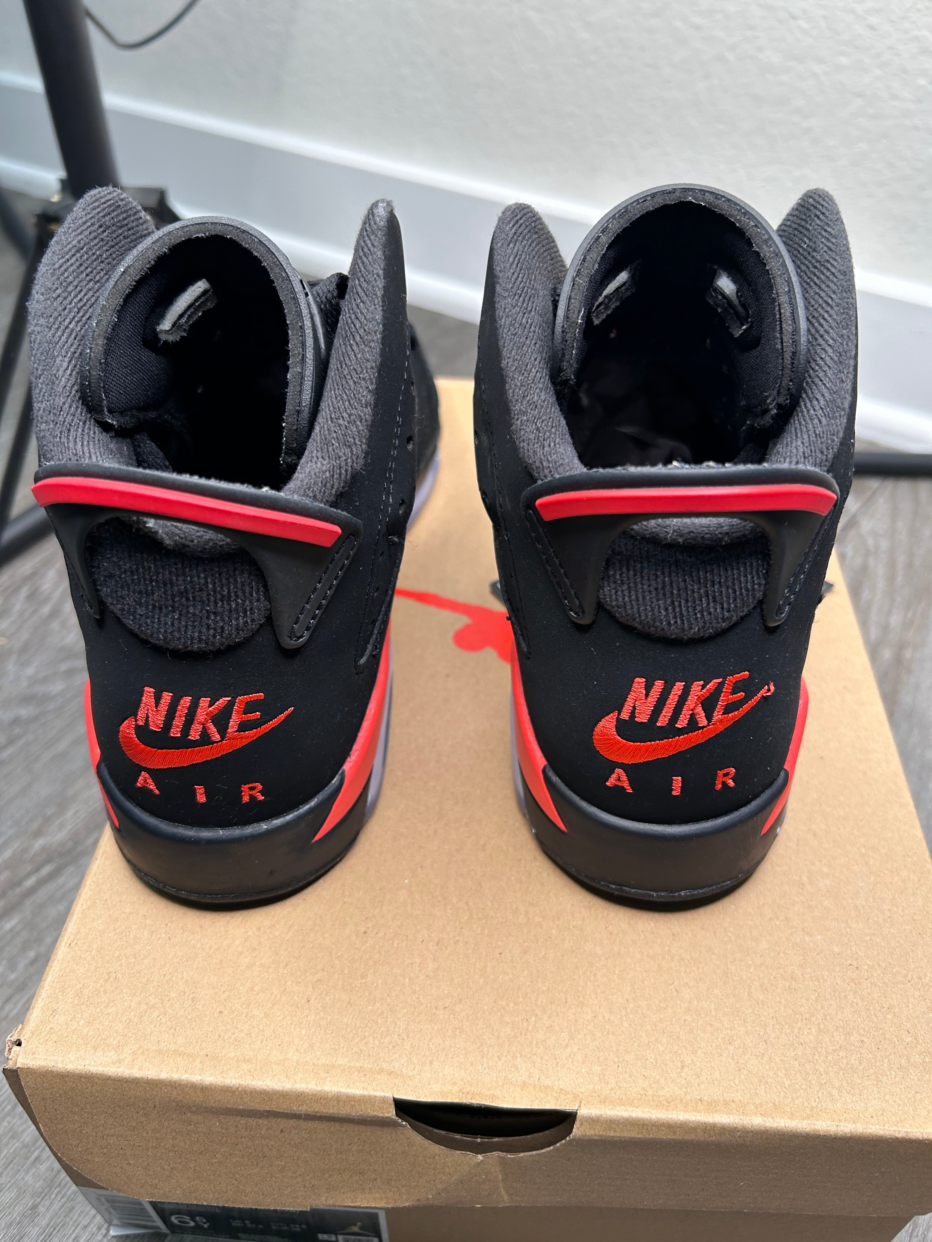 Size 6.5Y - Jordan 6 Retro Infrared Salesman (2026)  IQ1275-001