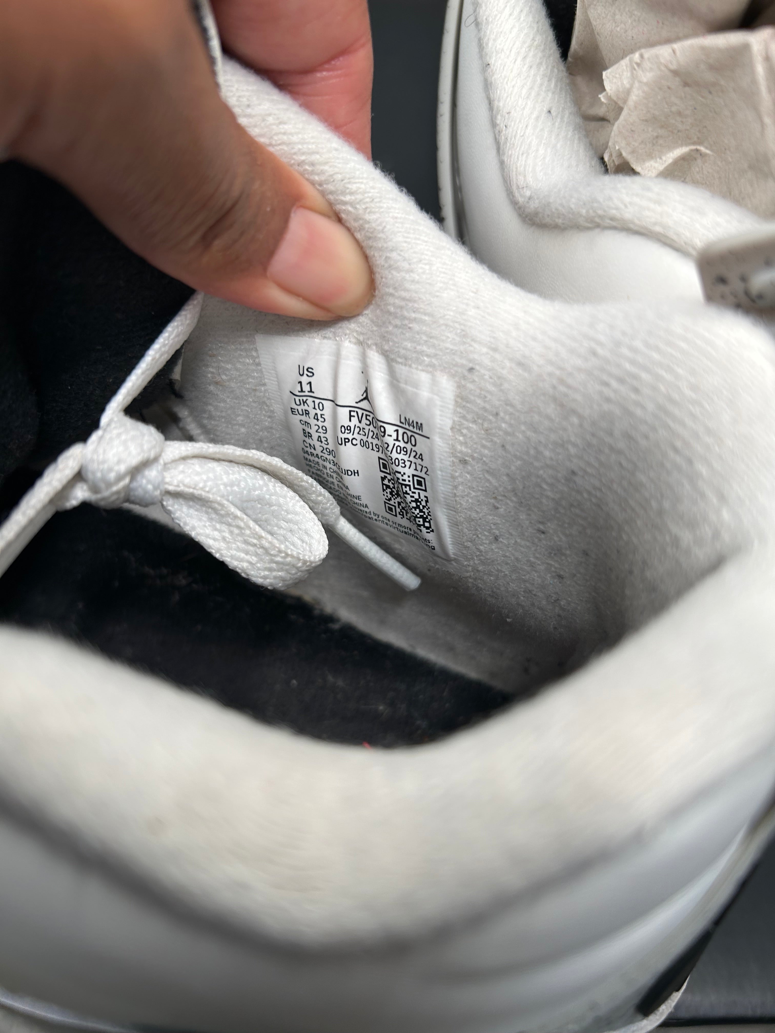 Size 11 - Jordan 4 Retro White Cement Reimagined FV5029-100 (2025)