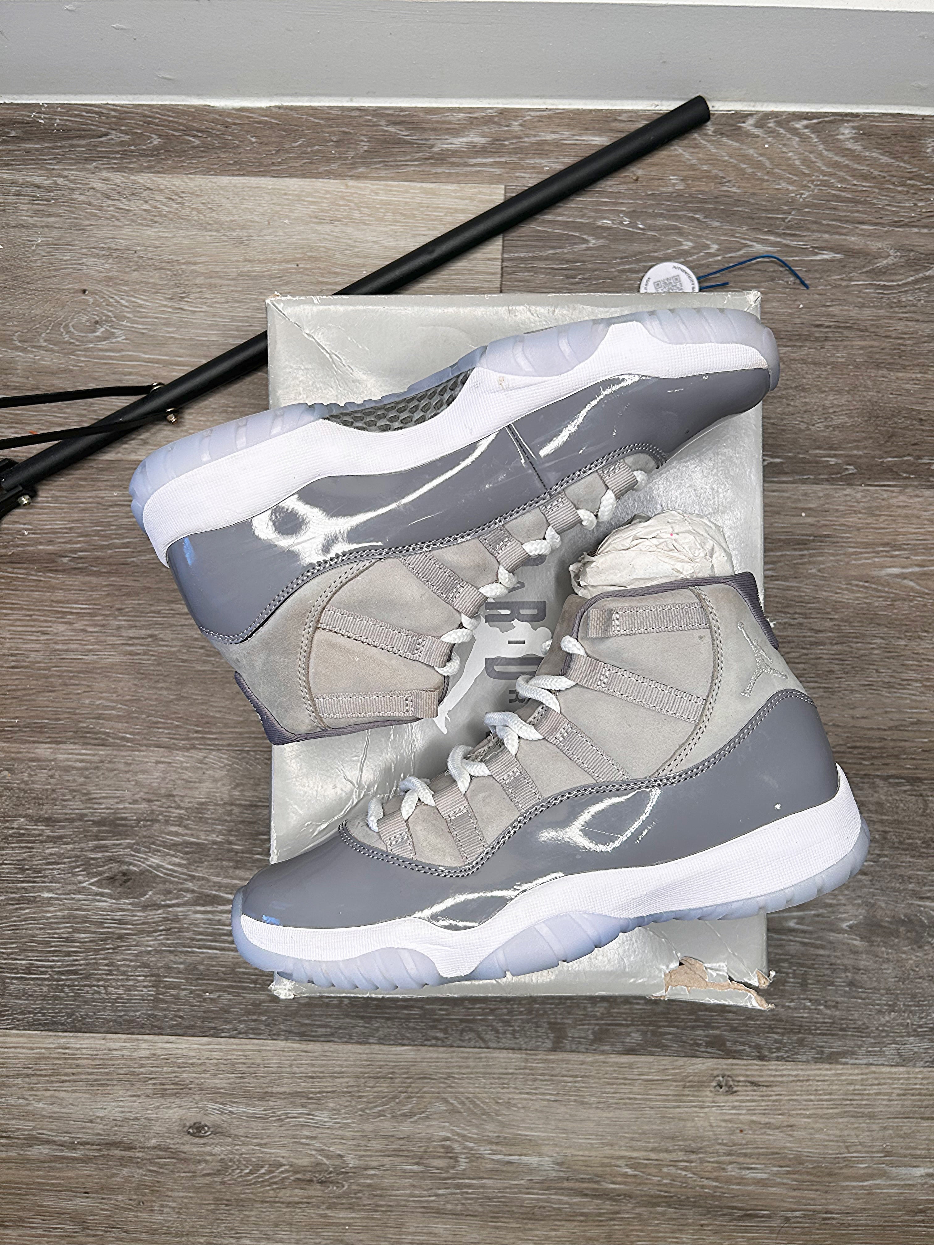 Mens Nike Air Jordan 11 Men's Cool Grey Sneakers Size 8 (2021)