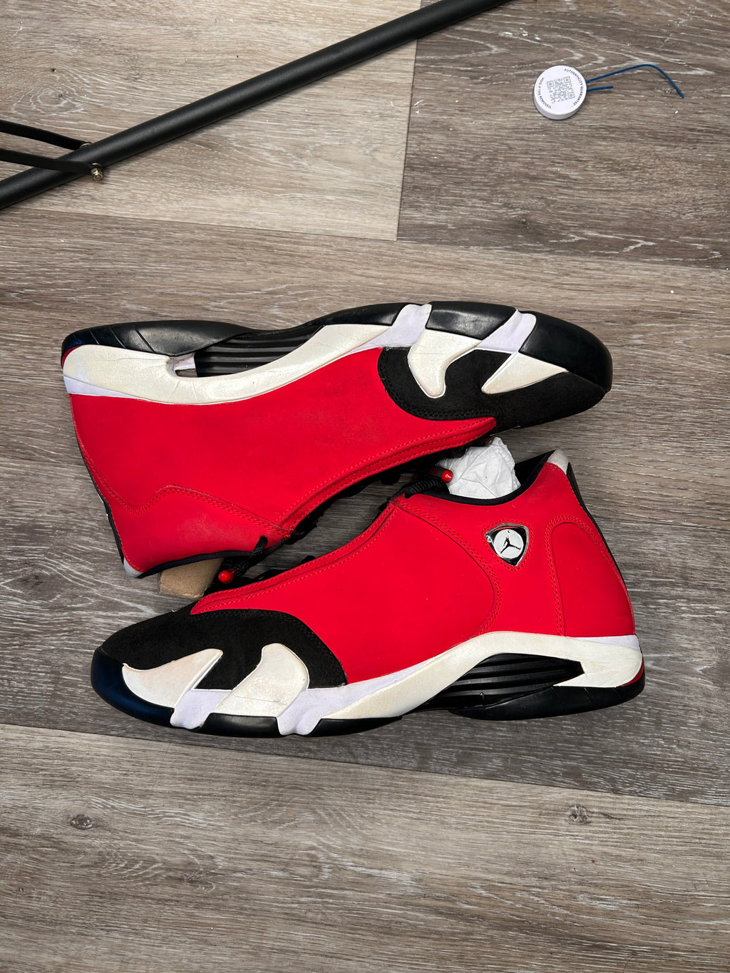 Sizd 13 - Nike Air Jordan Retro 14 Gym Red Toro Men's (487471-006) (2020)