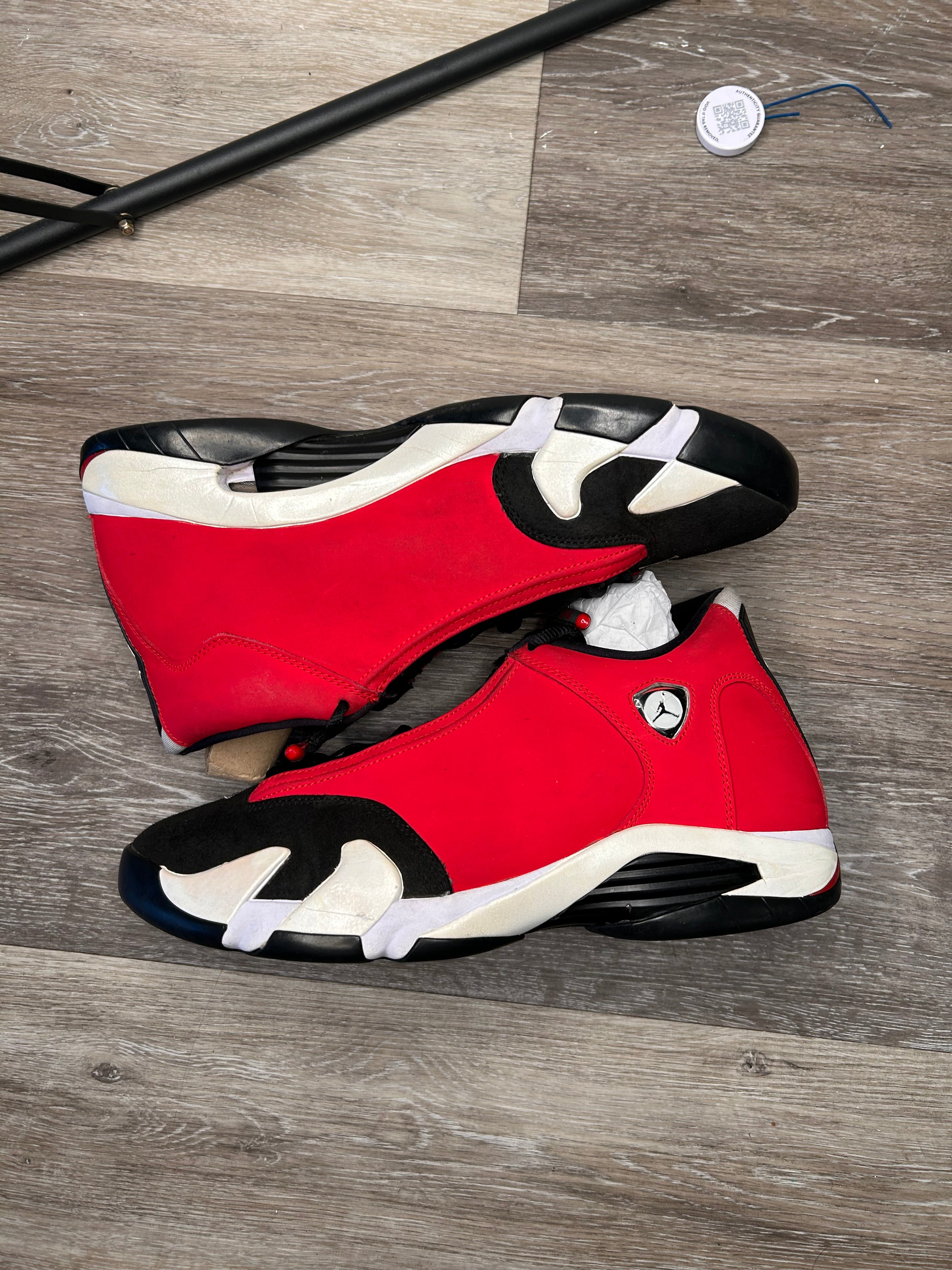 Sizd 13 - Nike Air Jordan Retro 14 Gym Red Toro Men's (487471-006) (2020)