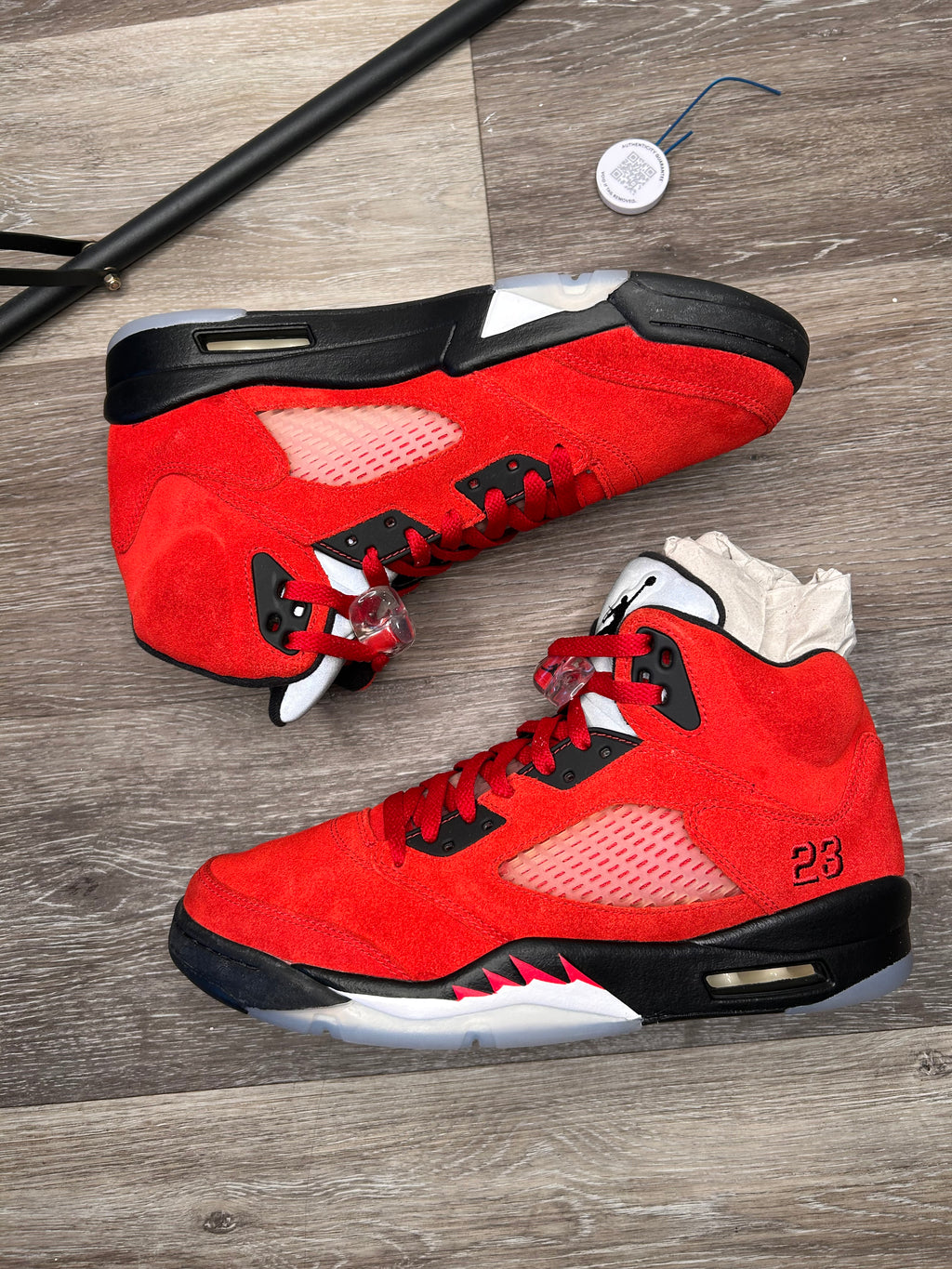 Nike Air Jordan 5 Retro Raging Bull Red Size 10 Mens DD0587-600 (2021)