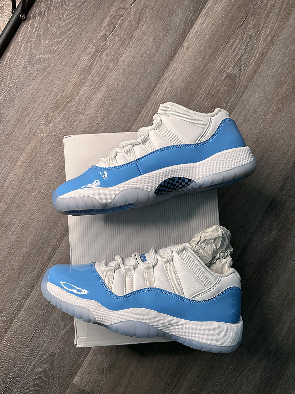 Size 7Y - Jordan 11 Retro Low University Blue (2026) FV5104-100