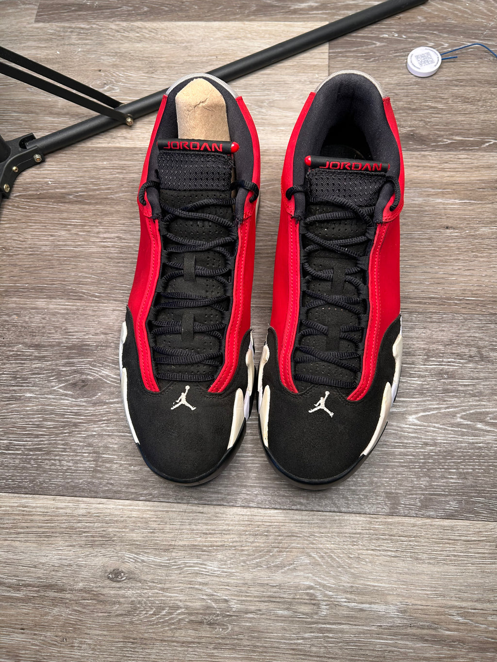 Sizd 13 - Nike Air Jordan Retro 14 Gym Red Toro Men's (487471-006) (2020)