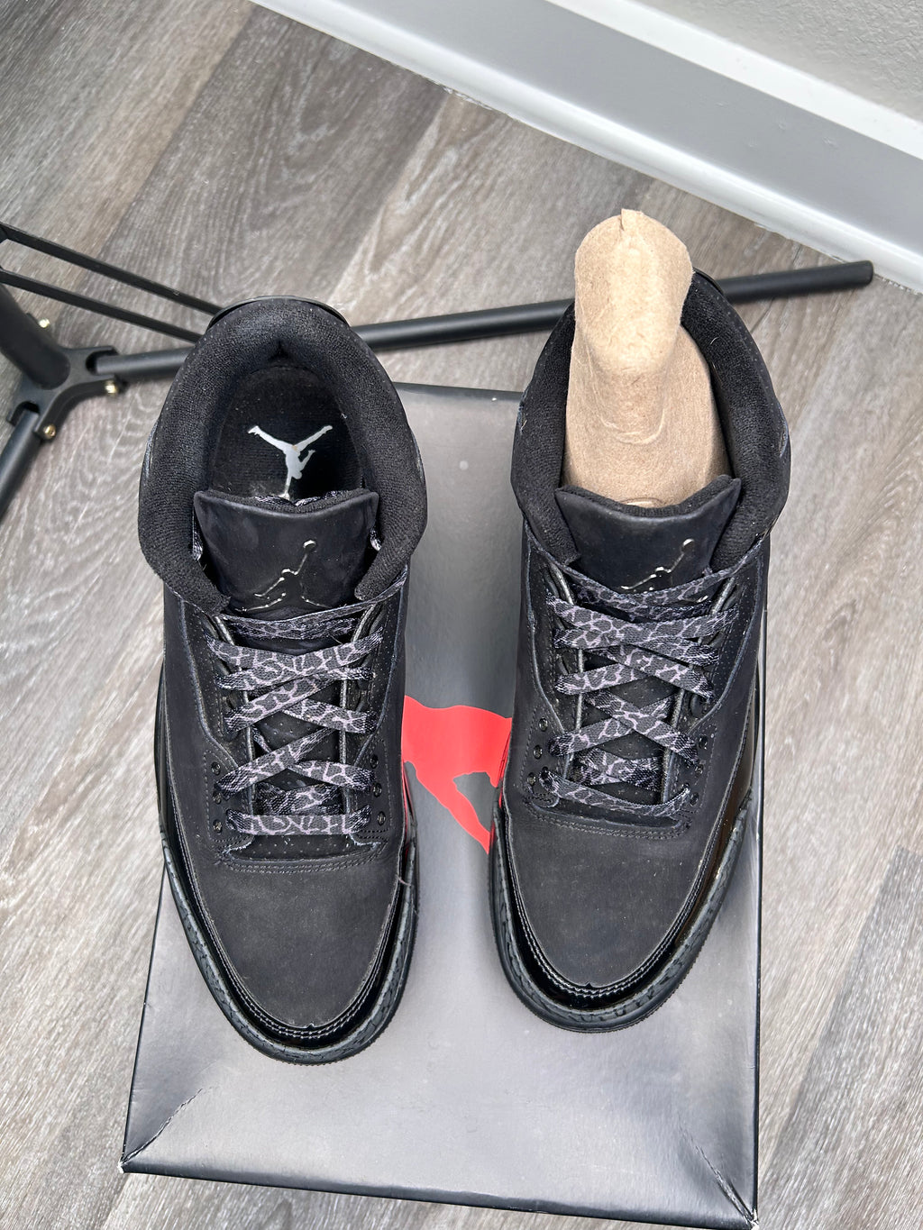 Size 10.5 - Jordan 3 Black Cat (2025) CT8532-001