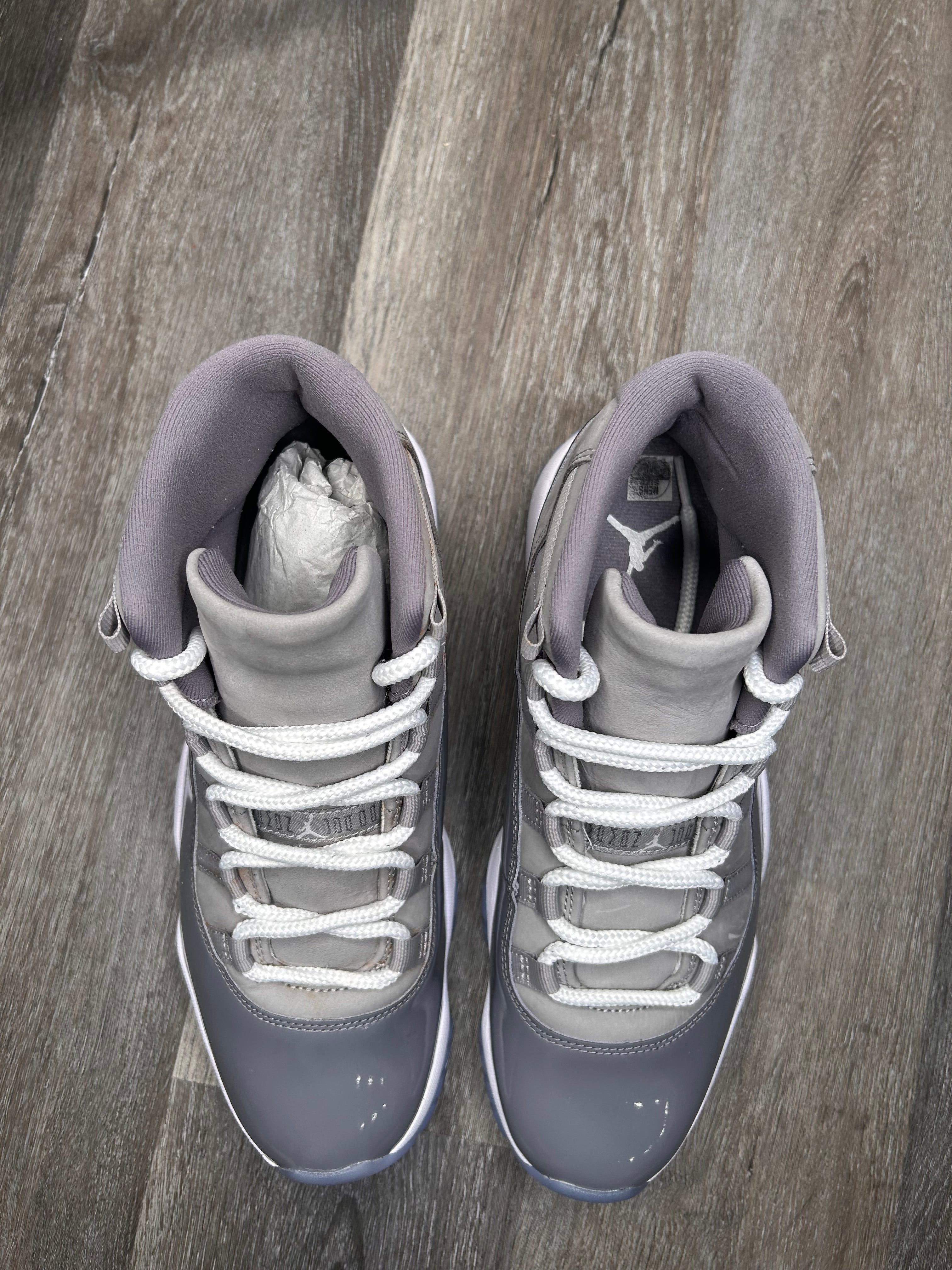 Size 10 Nike air Jordan retro 11 COOL GREY (2021)