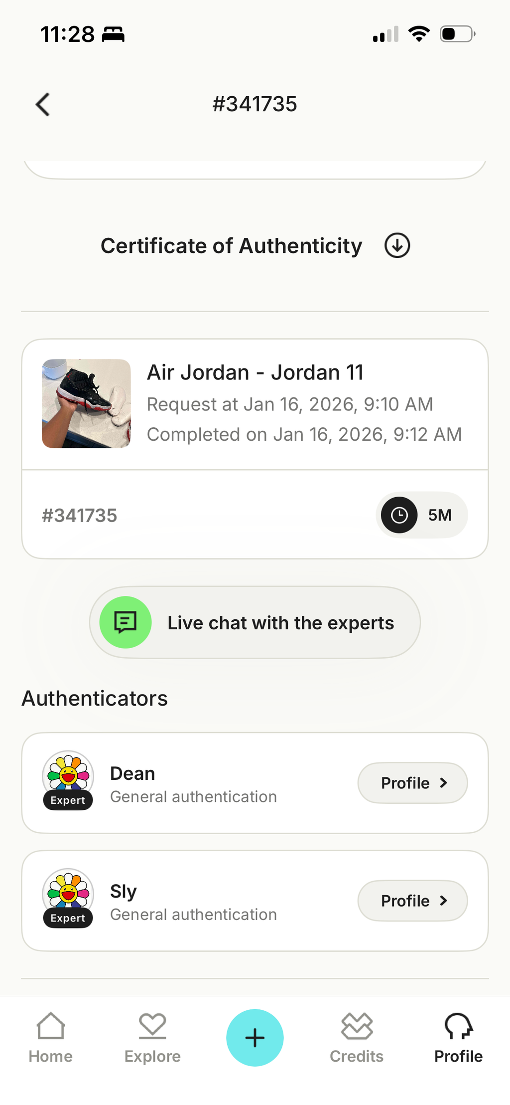 Nike Air Jordan 11 Bred (2019) Men's Size 9.5