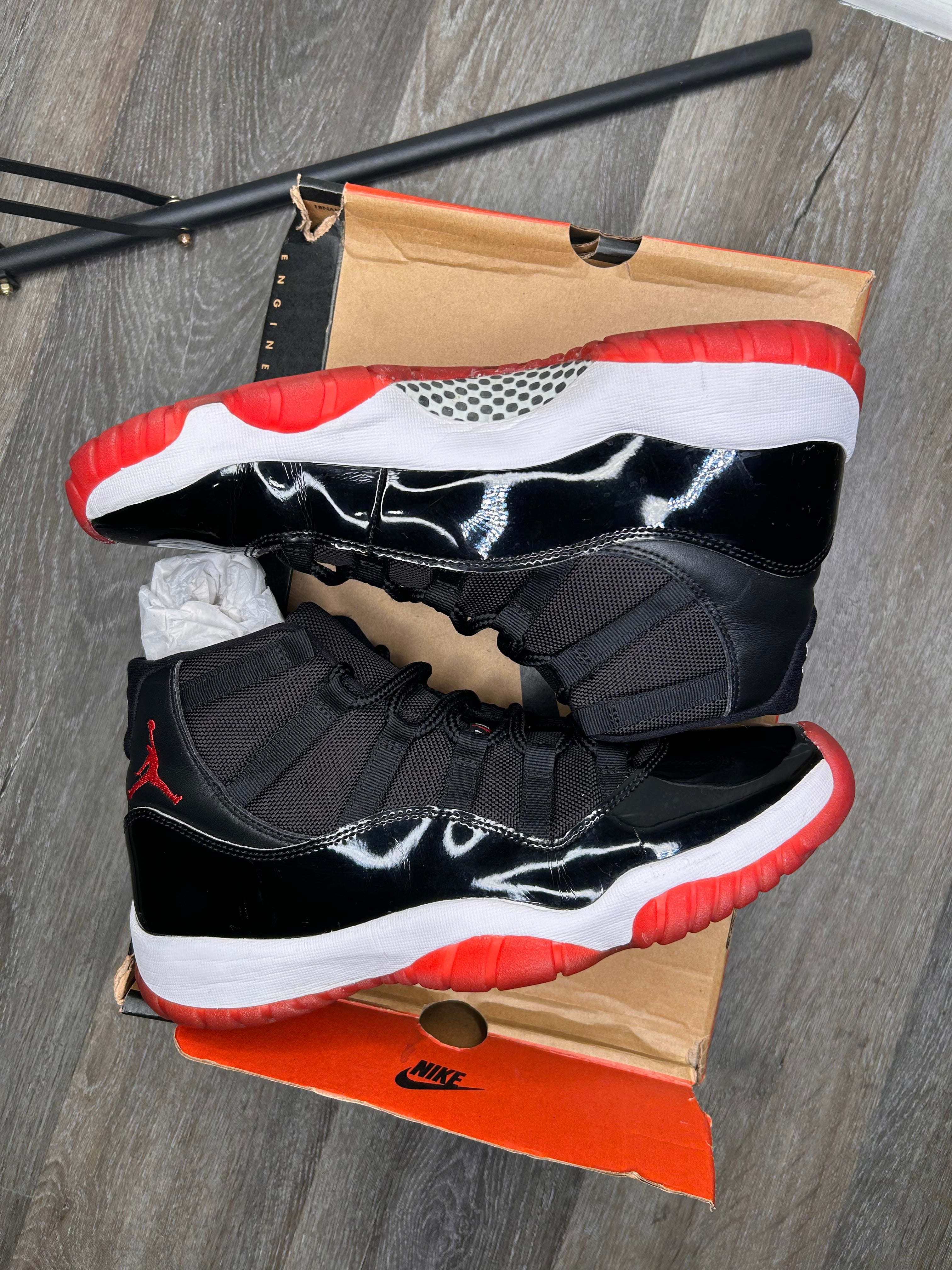 Size 12 Nike air Jordan retro 11 BRED (2019) men’s