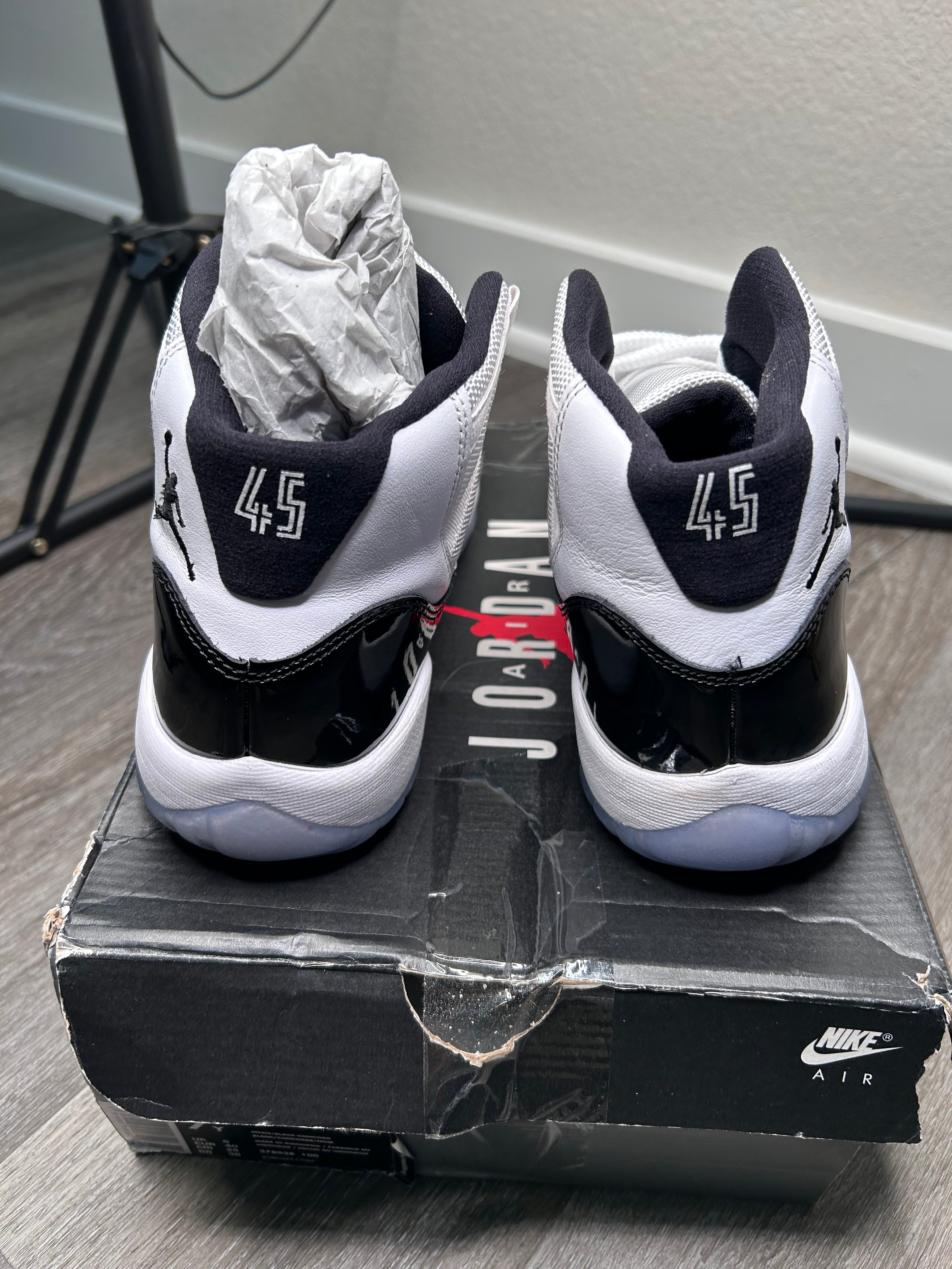 Size 7Y - Jordan 11 Concord (2018) 378038-100