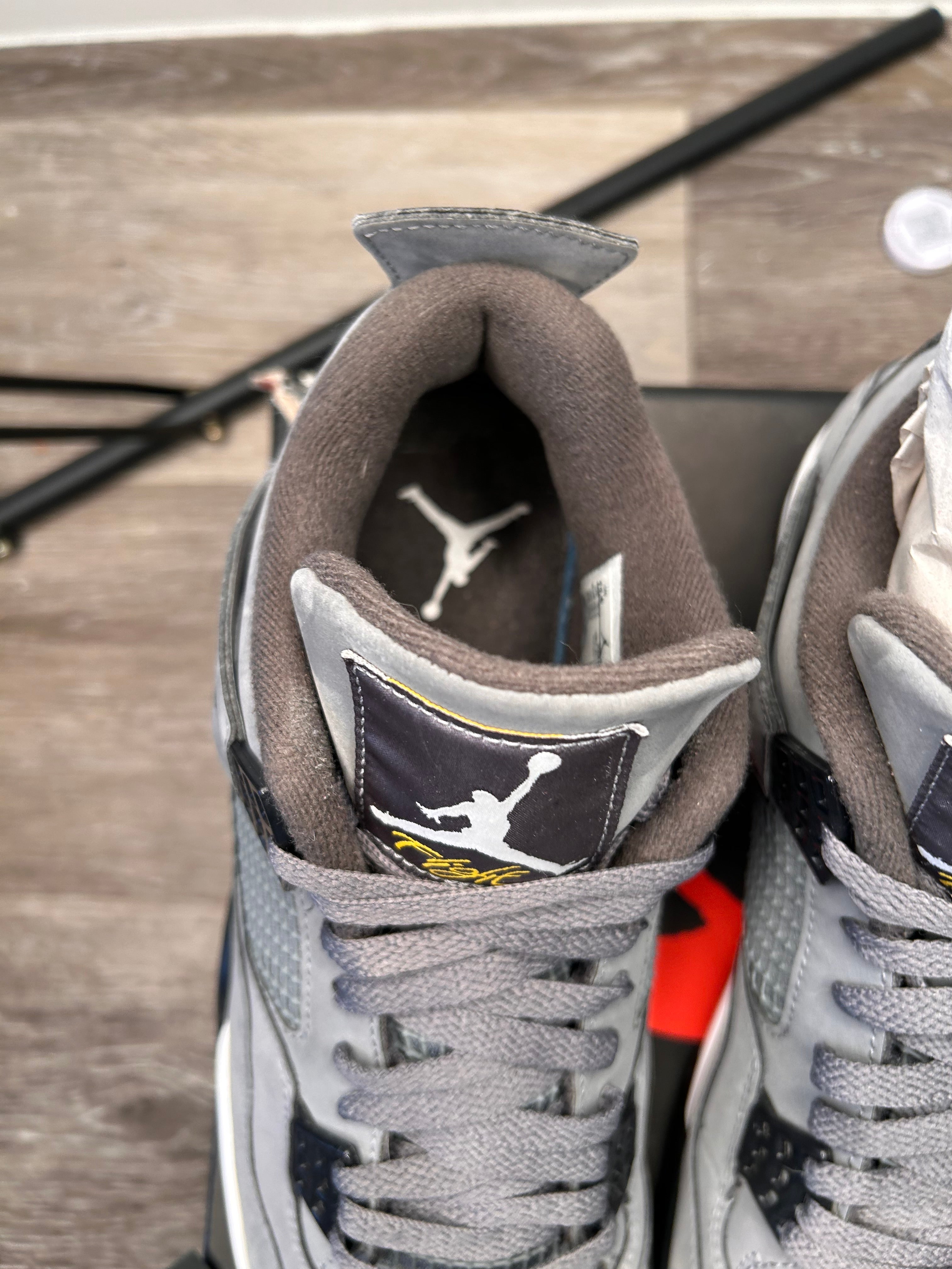 Size 11.5 - Jordan 4 Retro Low Cool Grey (2019)