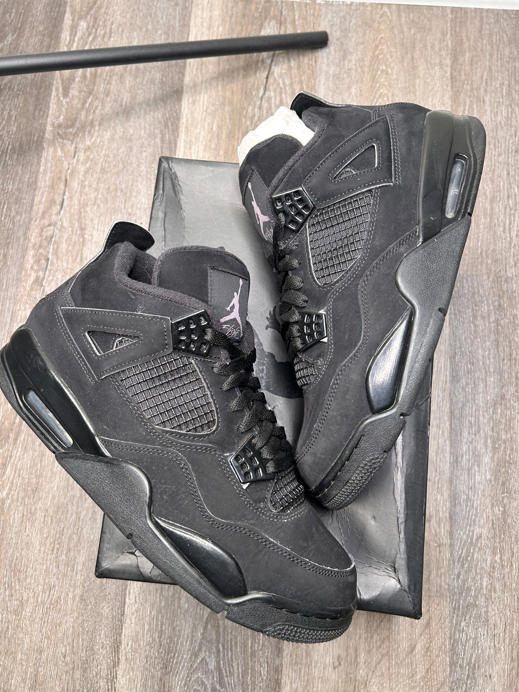 Nike air Jordan retro 4 IV BLACK CAT (2020) size 10 men’s